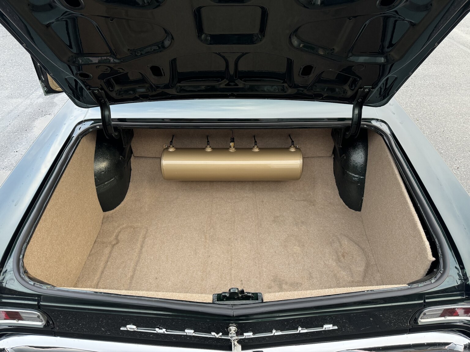 Interiörbild 1966 Chevrolet Chevelle Pro-touring