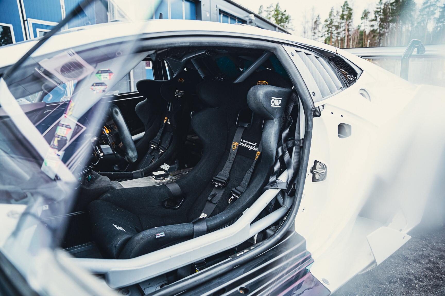 Interiörbild 2017 Lamborghini Huracan Supertrofeo LP620-2