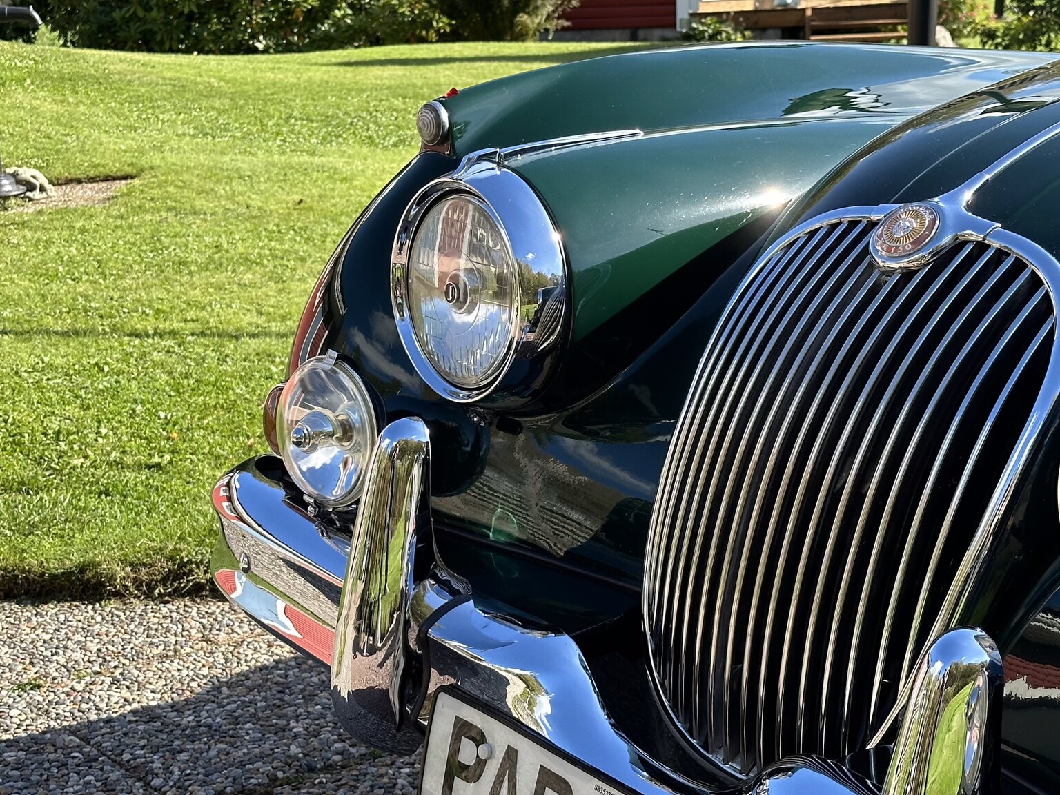 Aussenfoto 1958 Jaguar XK150