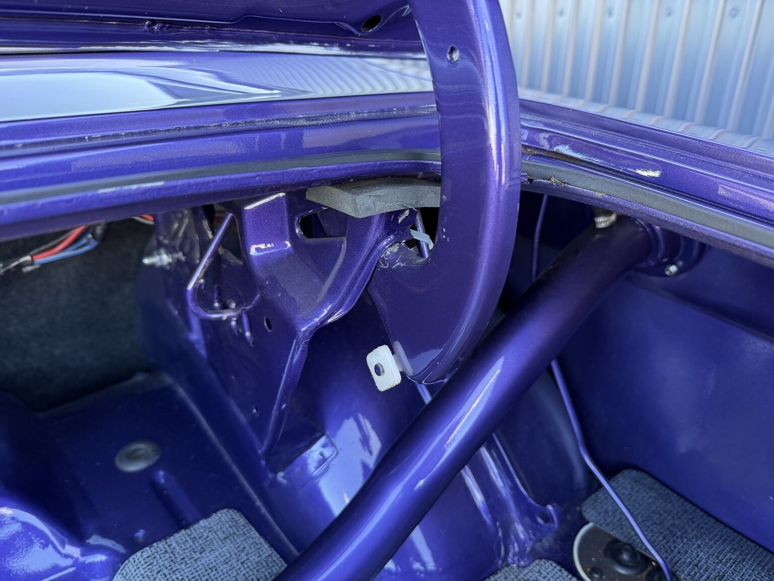 Interiörbild 1970 Dodge Challenger T/A 440 cui