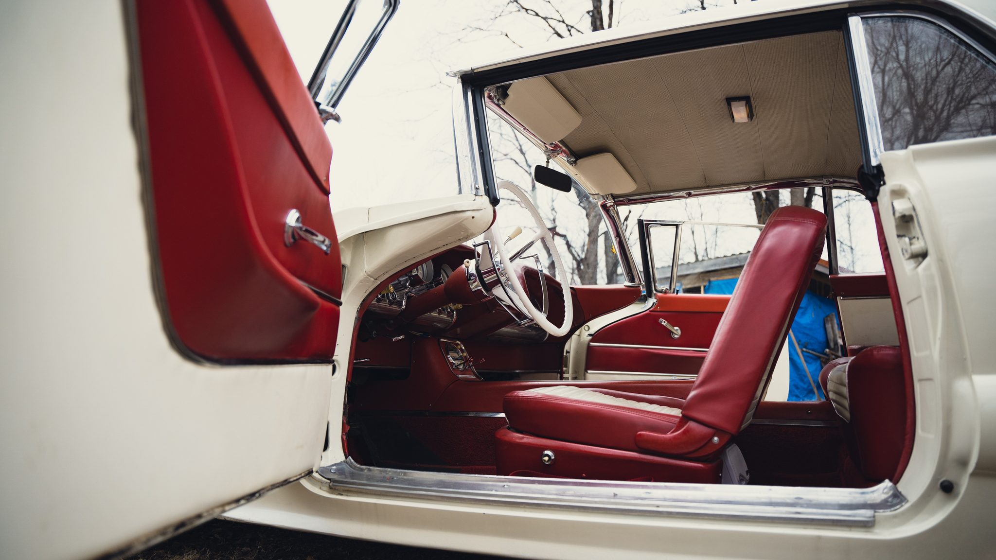 Interiörbild 1959 Ford Thunderbird hardtop