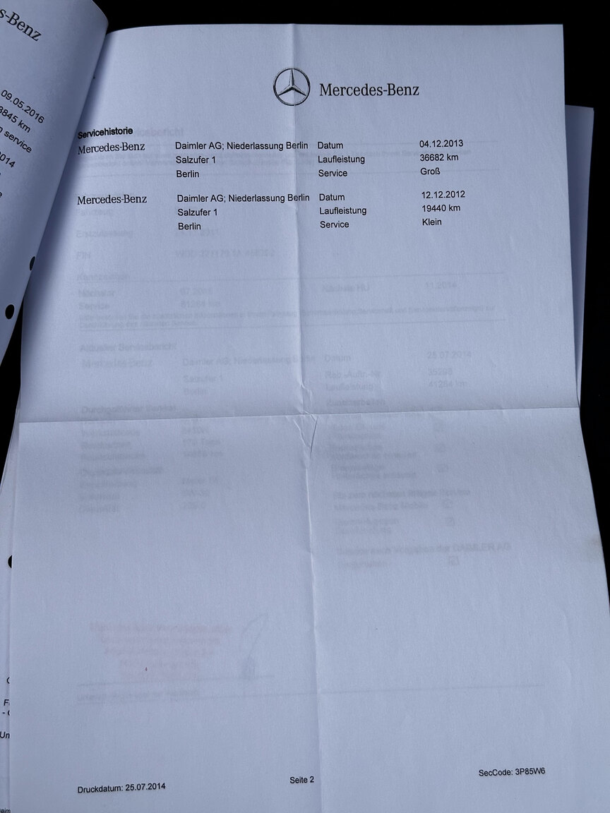 Documentation for 2011 Mercedes-Benz S600