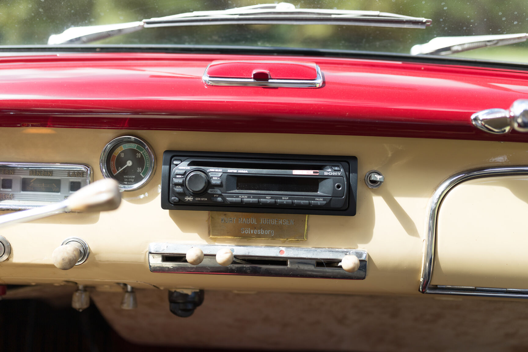 Interiörbild 1955 BMW 501 A Deluxe V8 (21)