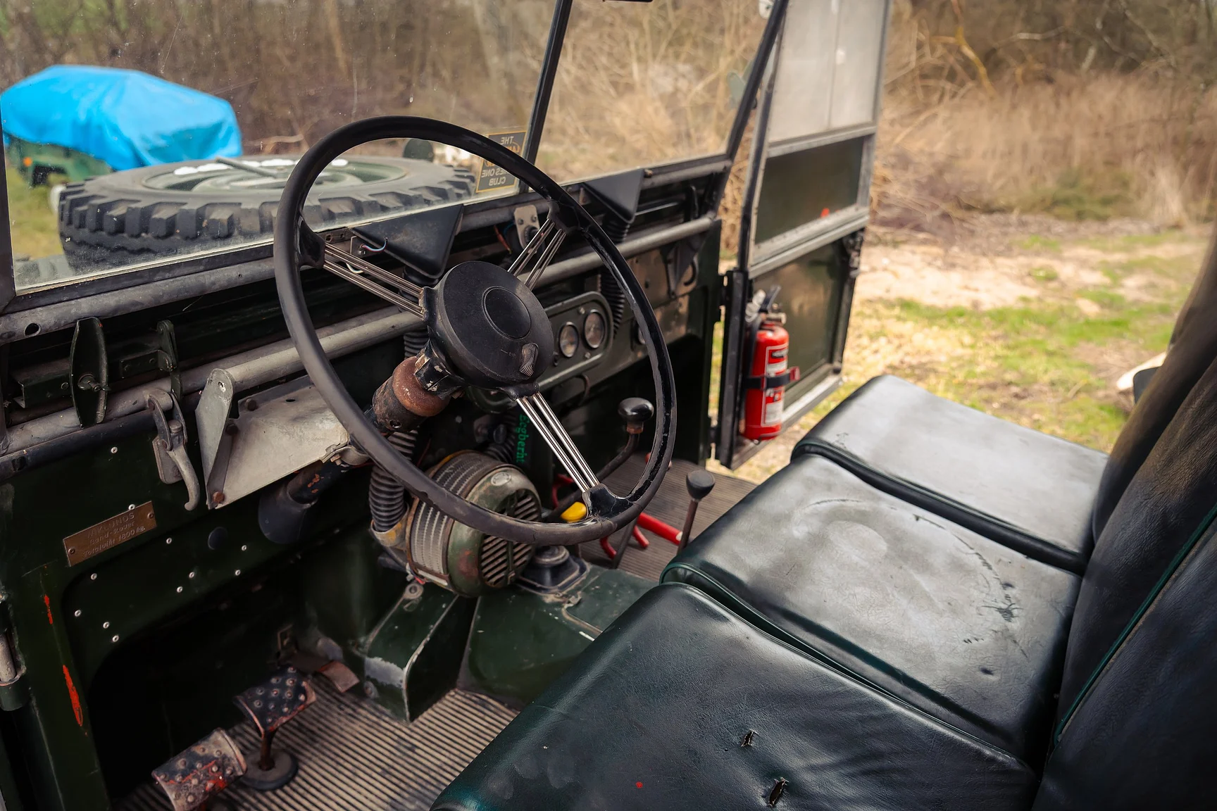 Interior image of 1953 Land Rover Series 1 Soft Top (1)