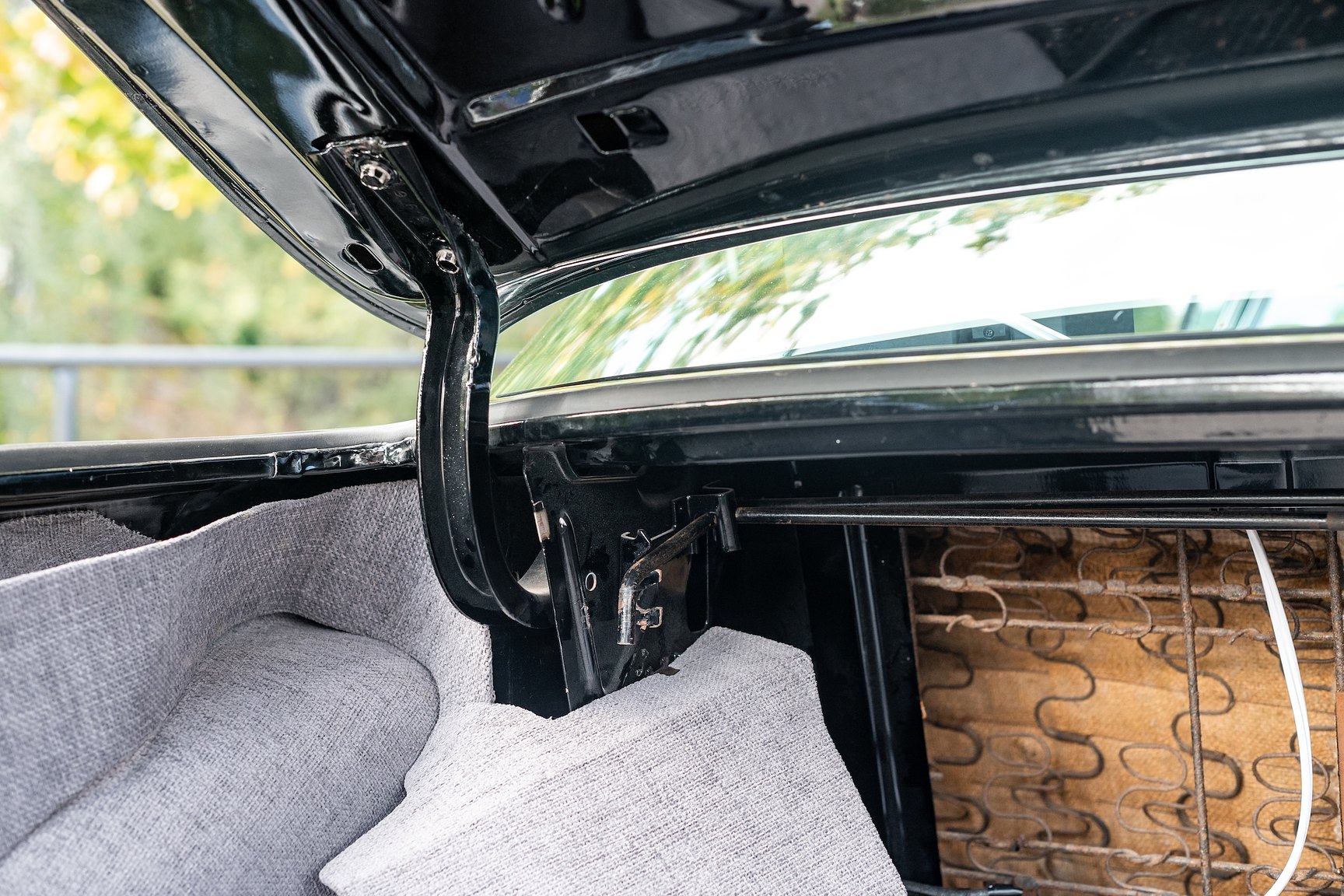 Interiörbild 1958 Cadillac Coupe de Ville