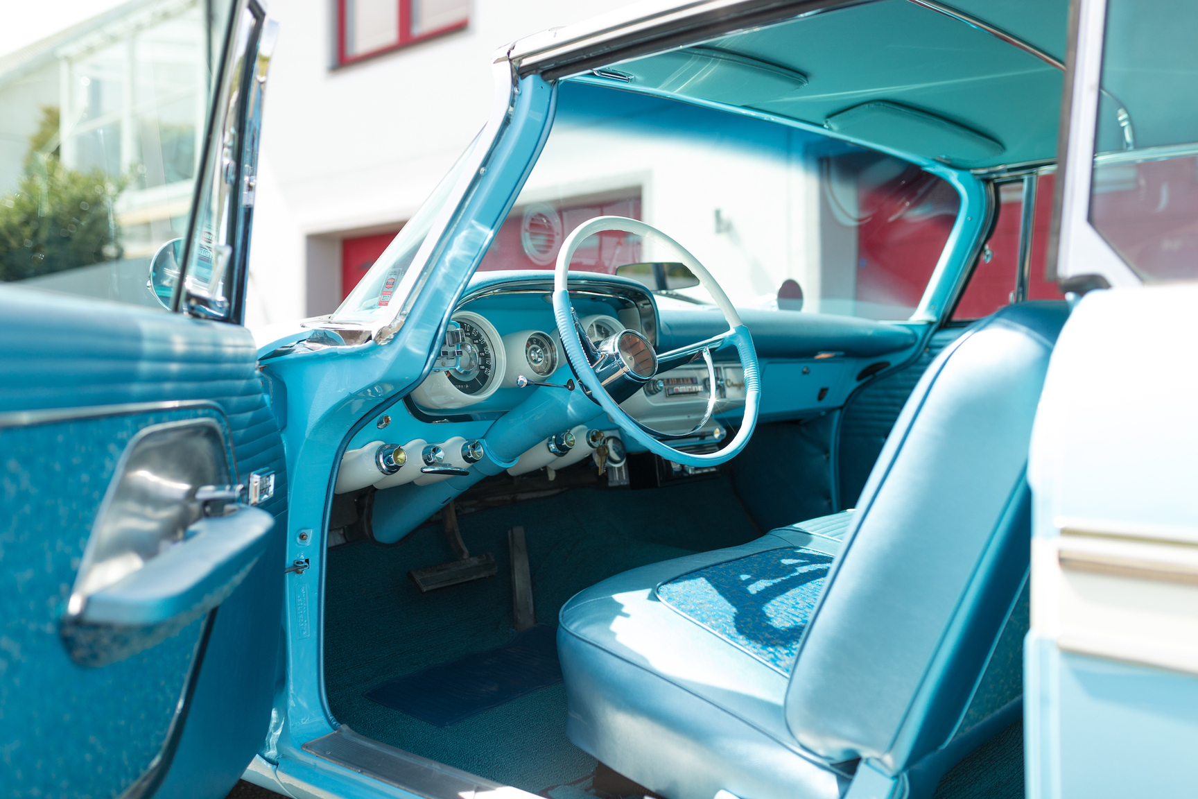 Interiörbild 1957 Chrysler New Yorker
