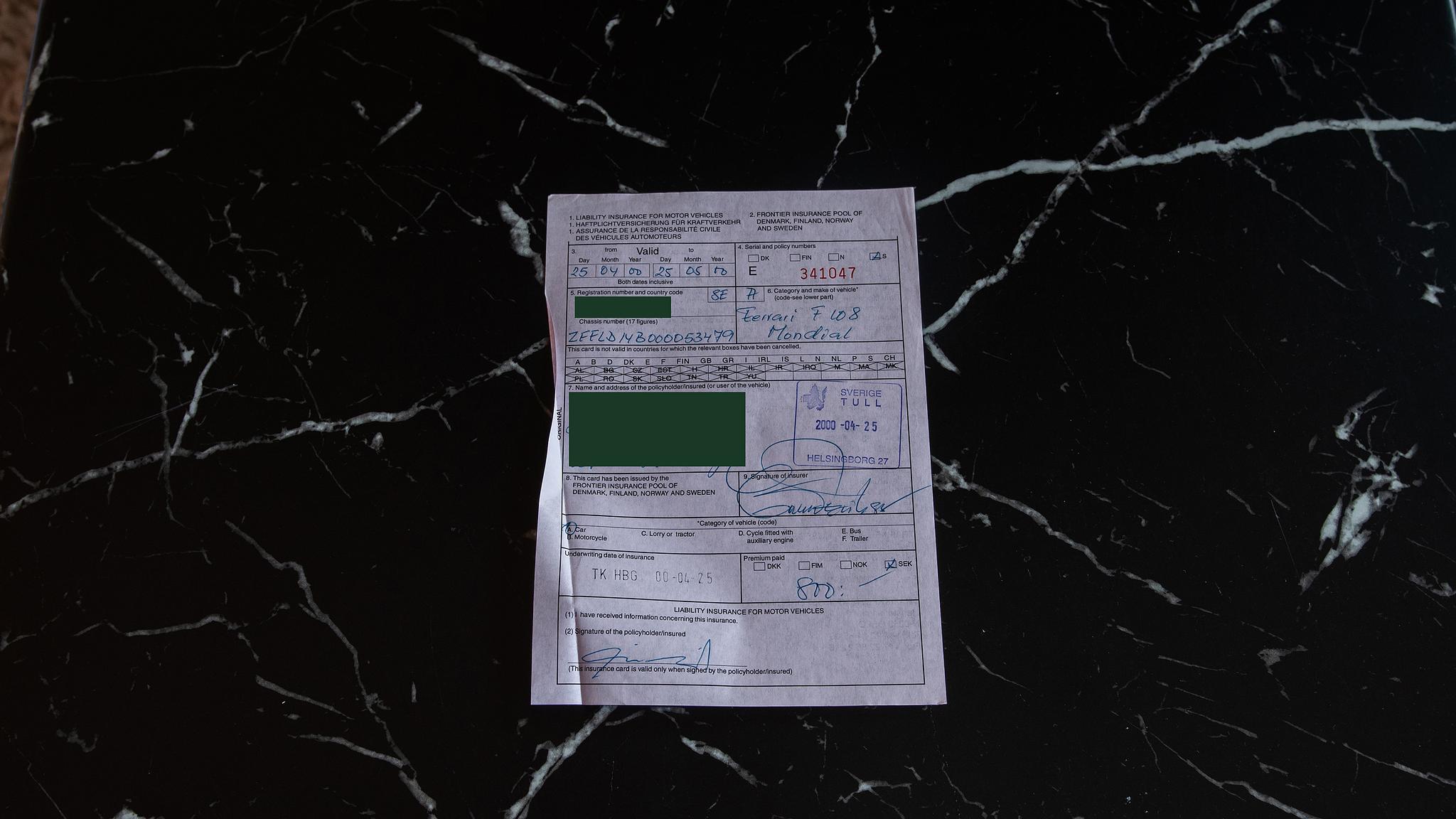 Documentation for 1985 Ferrari Mondial Quattrovalvole Design by Pininfarina (31)