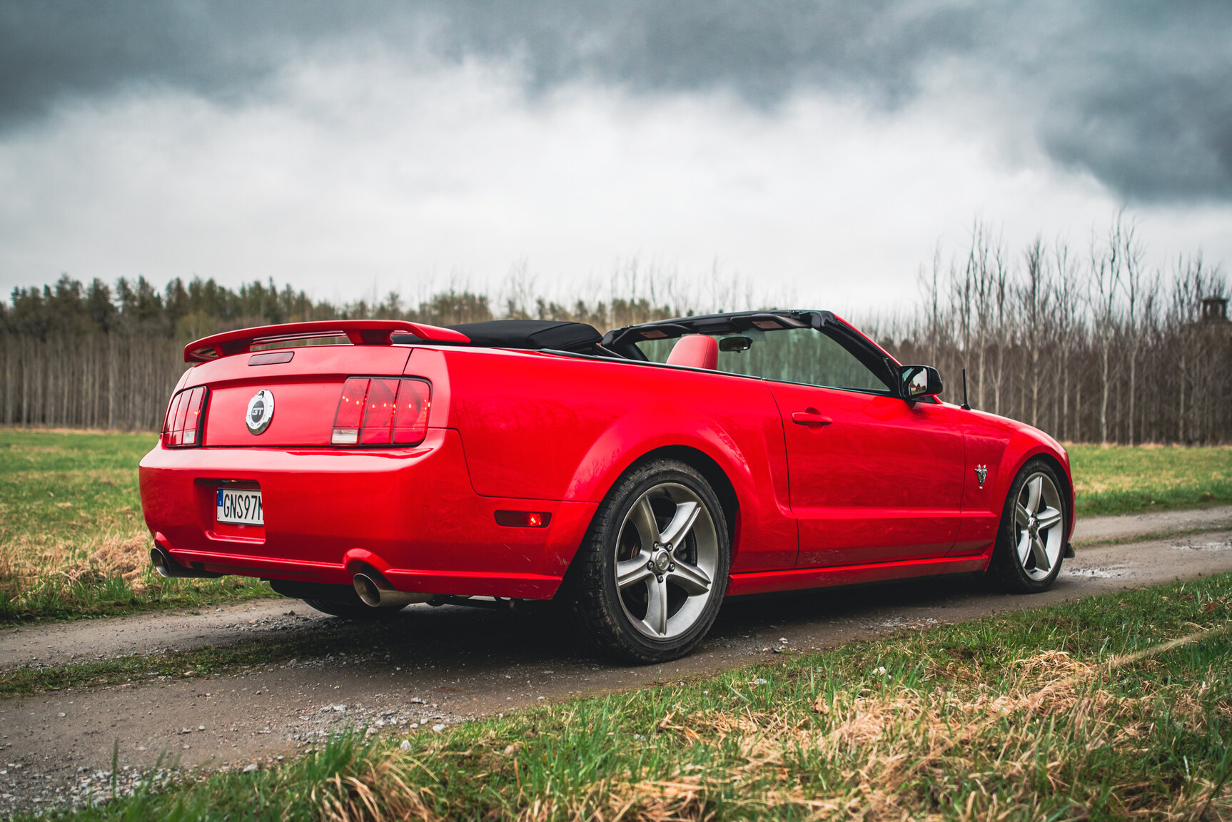 Exterior image of 2009 Ford Mustang V8 GT Convertible