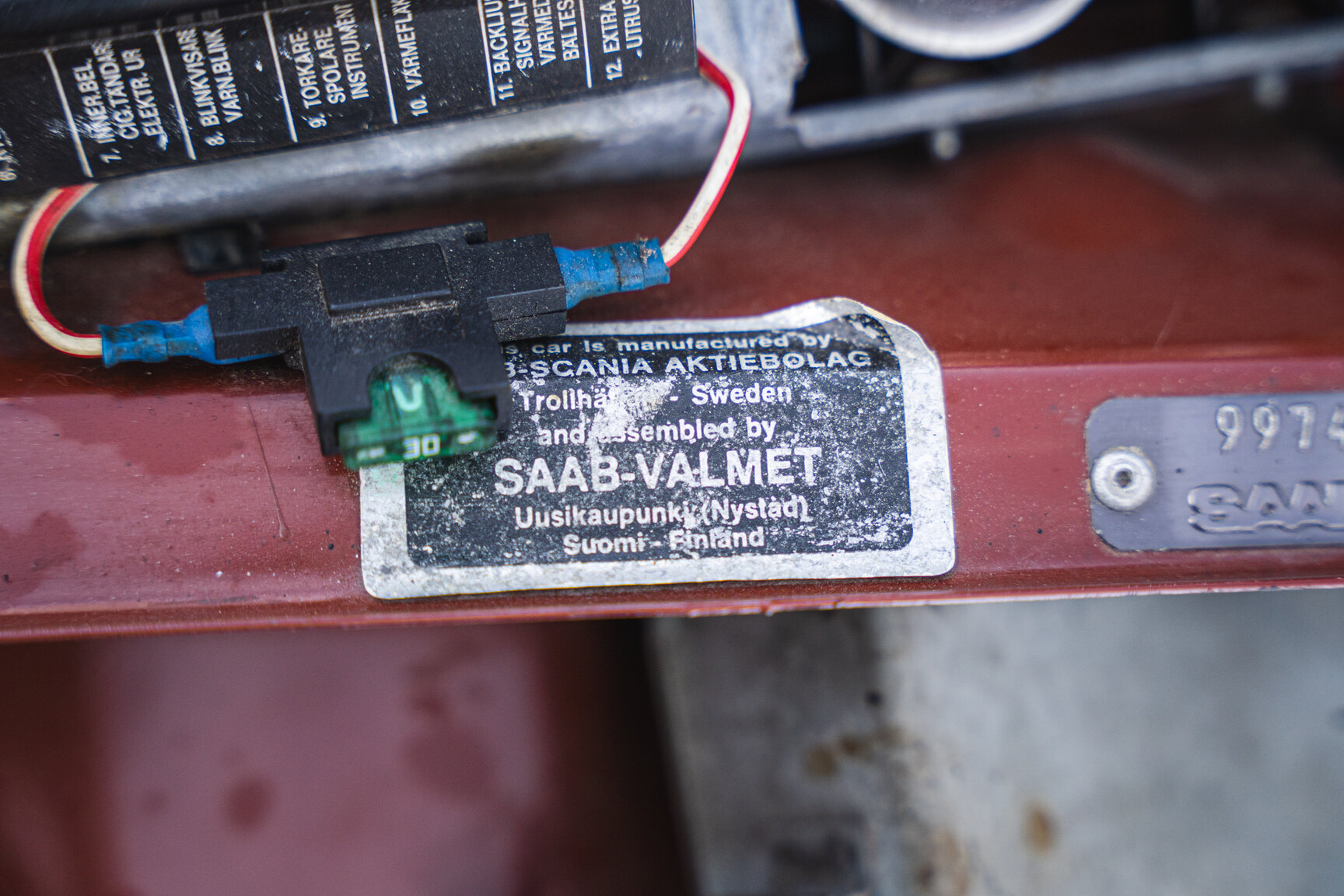 1974 SAAB 99 , Mekanik