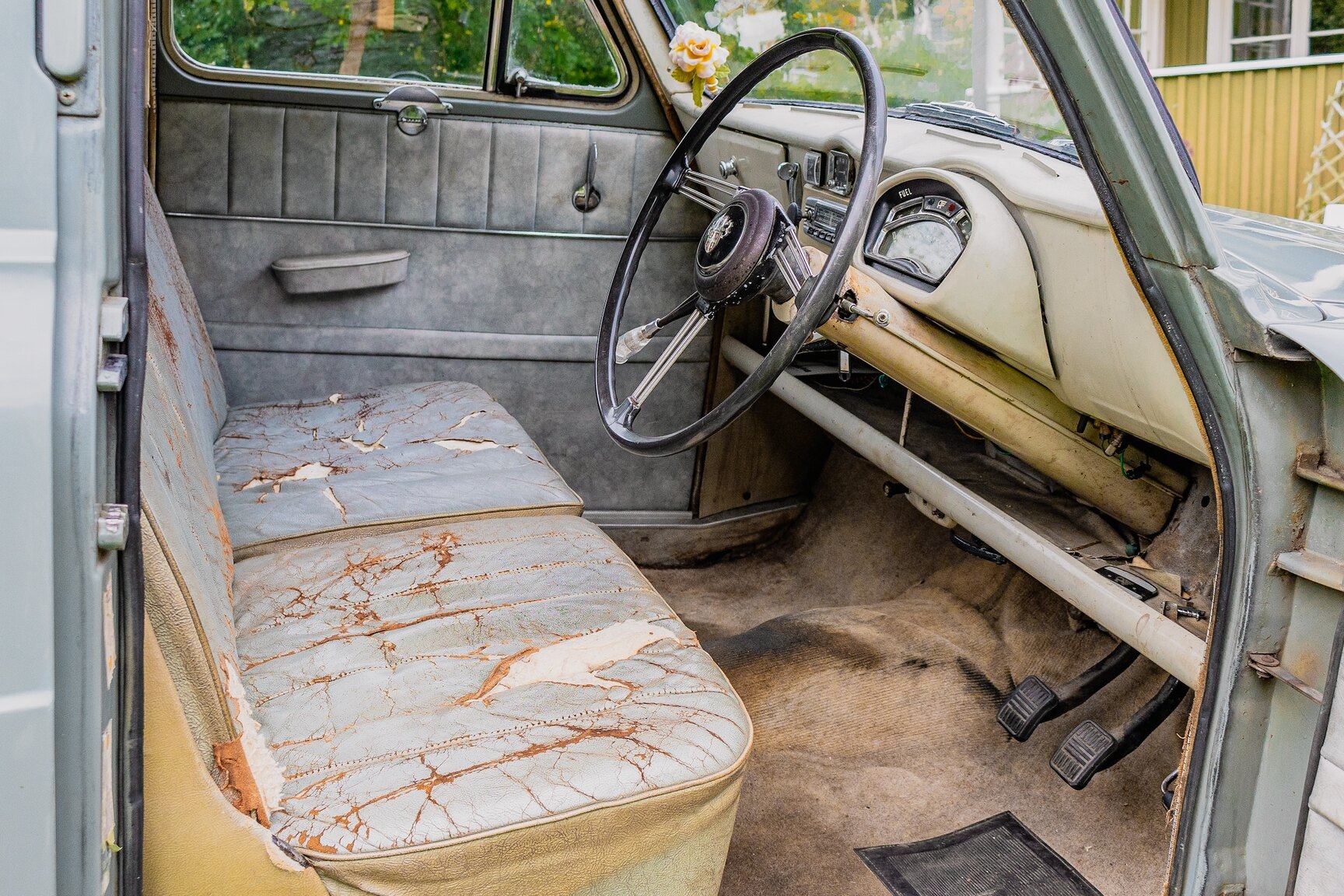 Interior image of 1955 Austin A50