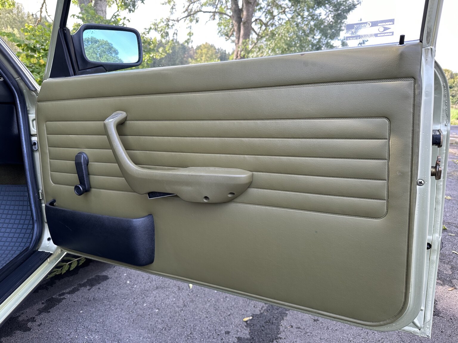 Interiörbild 1980 BMW 320i E21