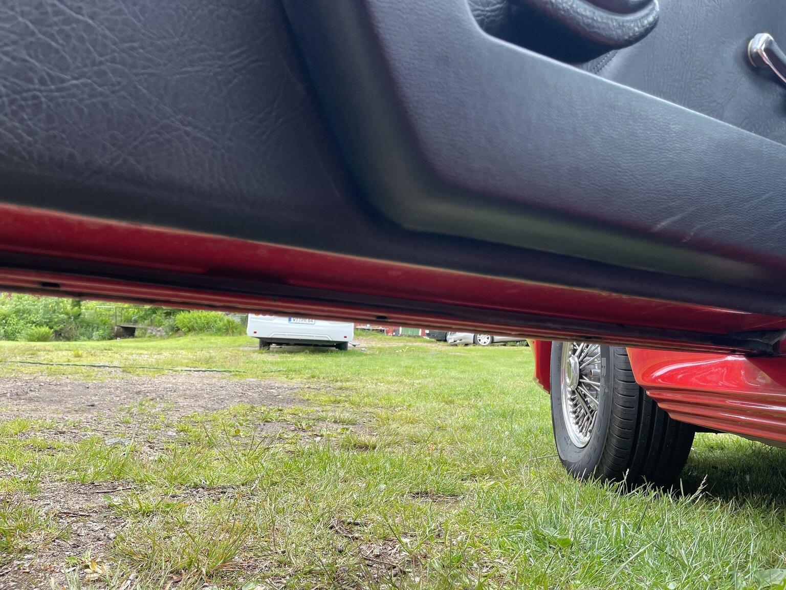 Innenraumfoto von 1973 Mercedes 350 SLC