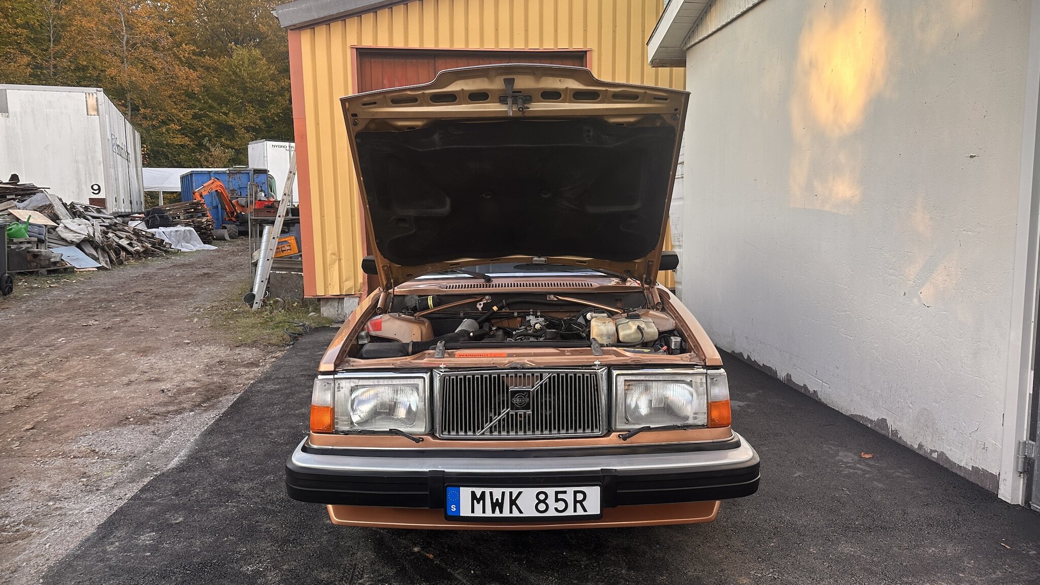 1981 Volvo 244 GLE D6, Mekanik