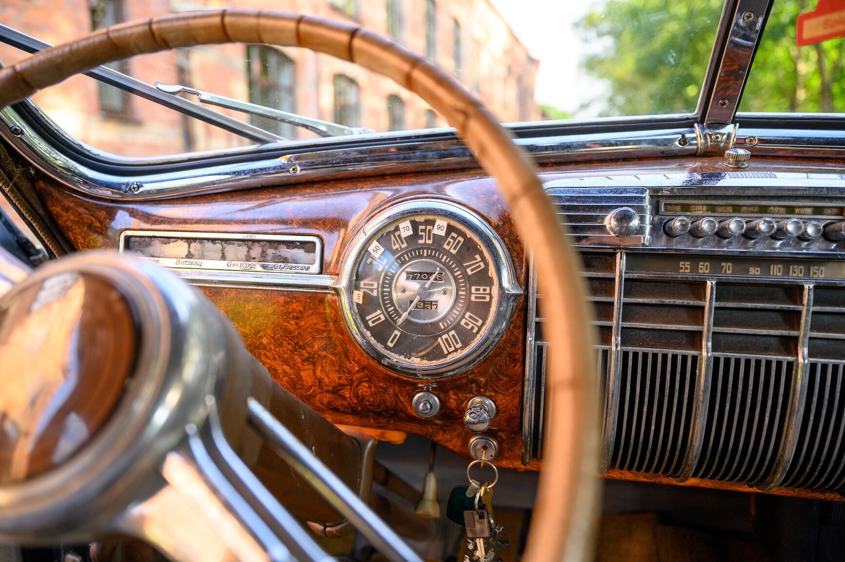 Interior image of 1941 Cadillac Model Sixty-One Fastback (4)