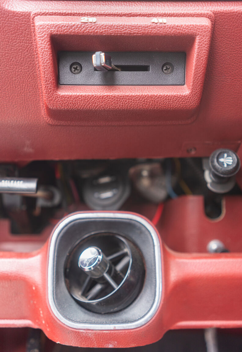 Interiörbild 1988 Amc Eagle