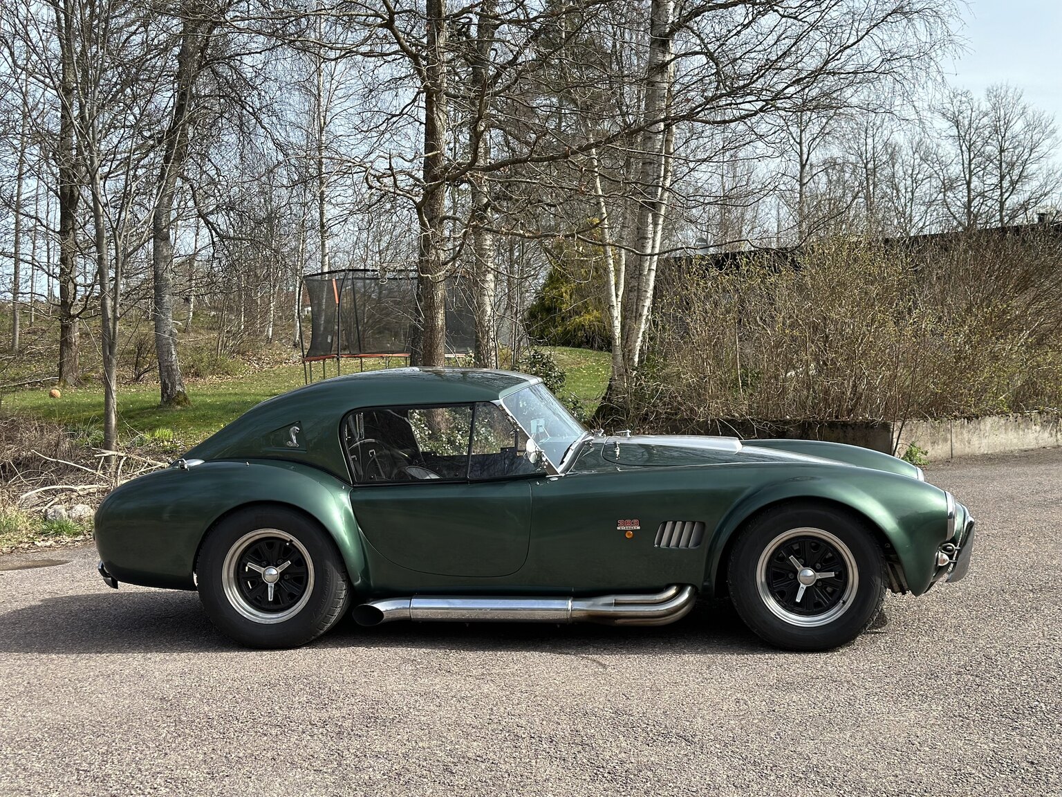 Exteriörbild på 2008 AC Cobra replica