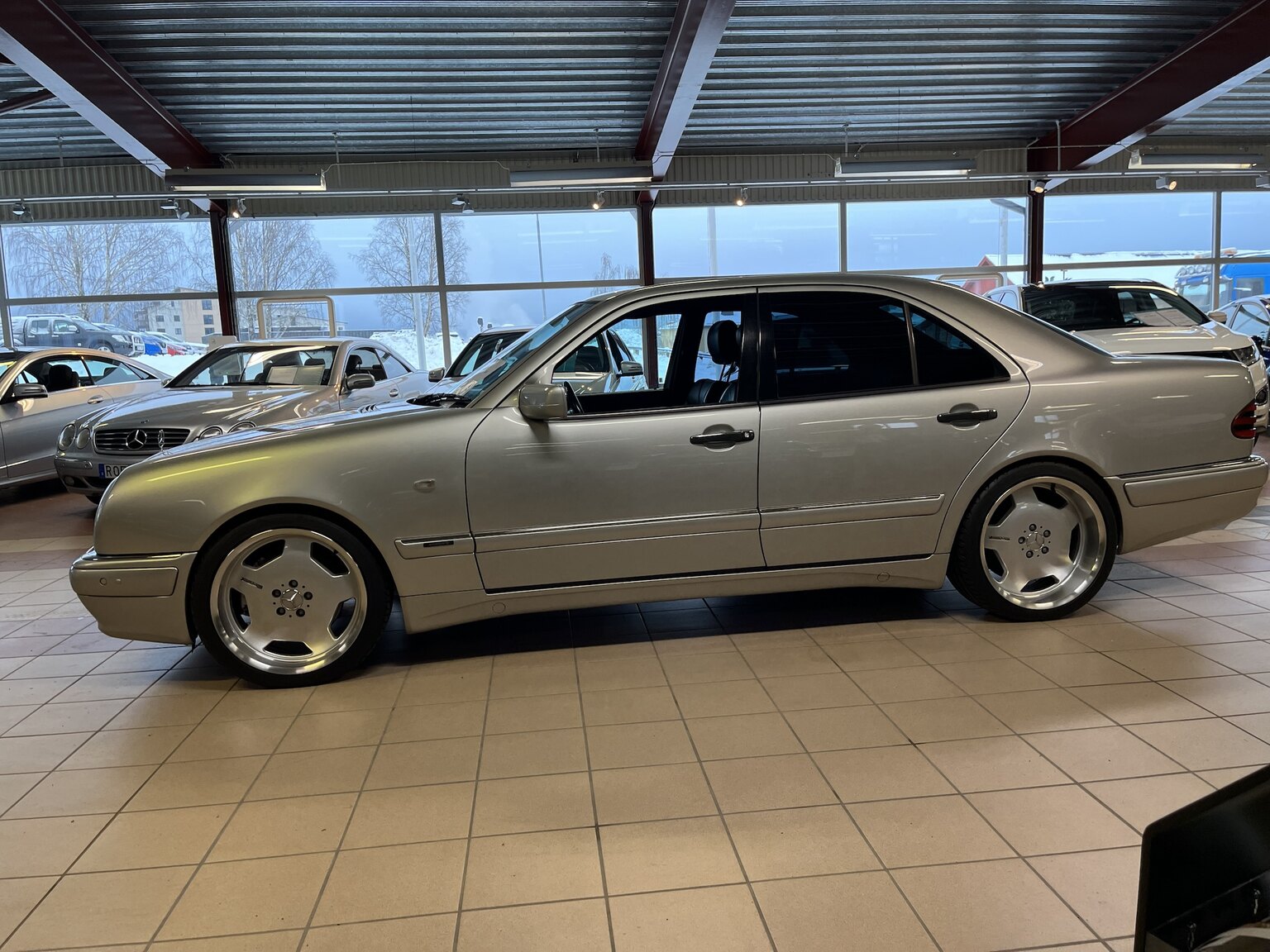 Exterior image of 1998 Mercedes-Benz E55 AMG