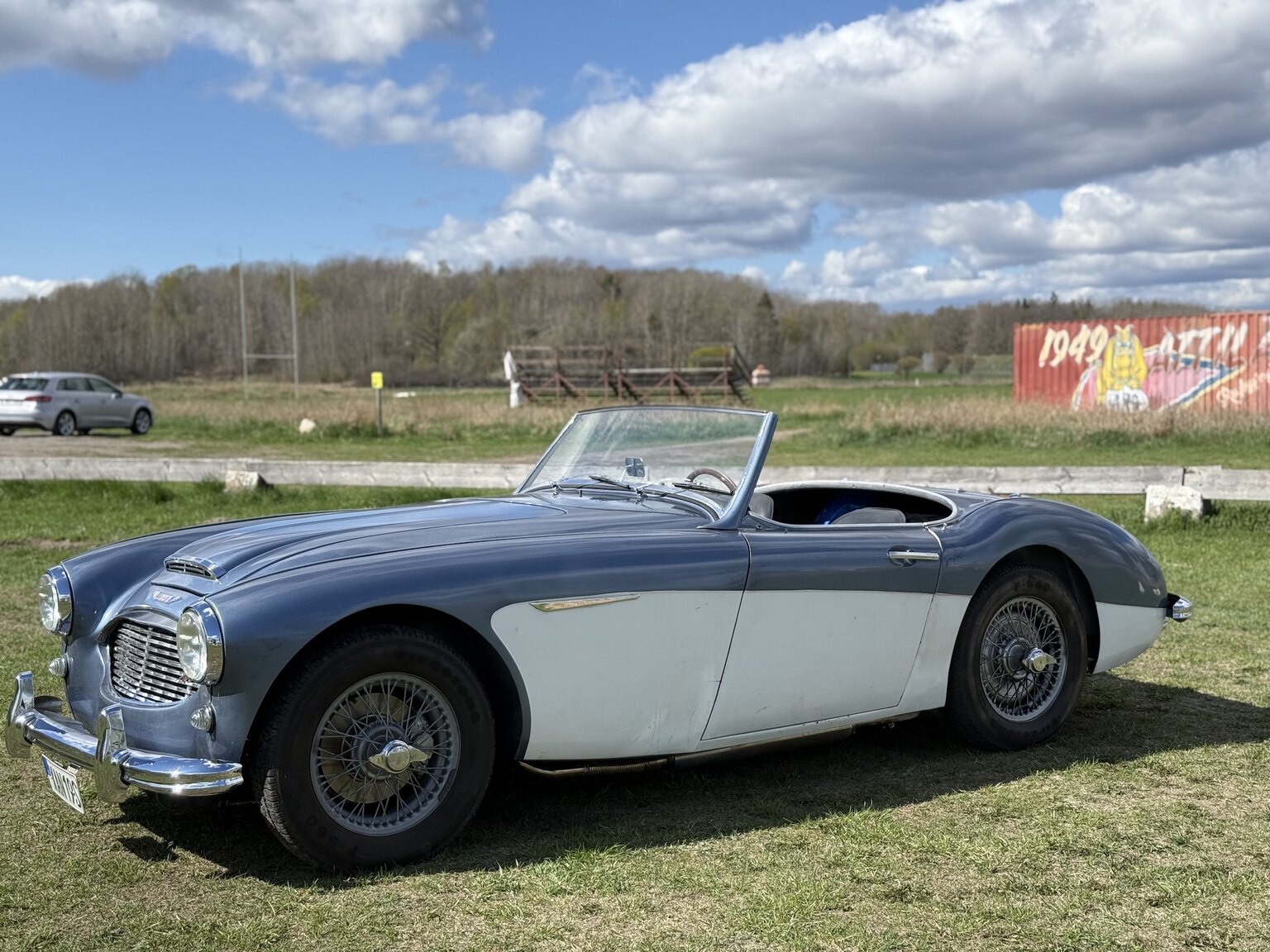 Exteriörbild på 1958 Austin-Healey 100-6