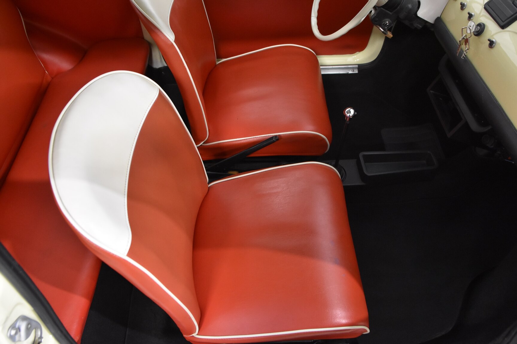 Interiörbild 1968 Fiat 500