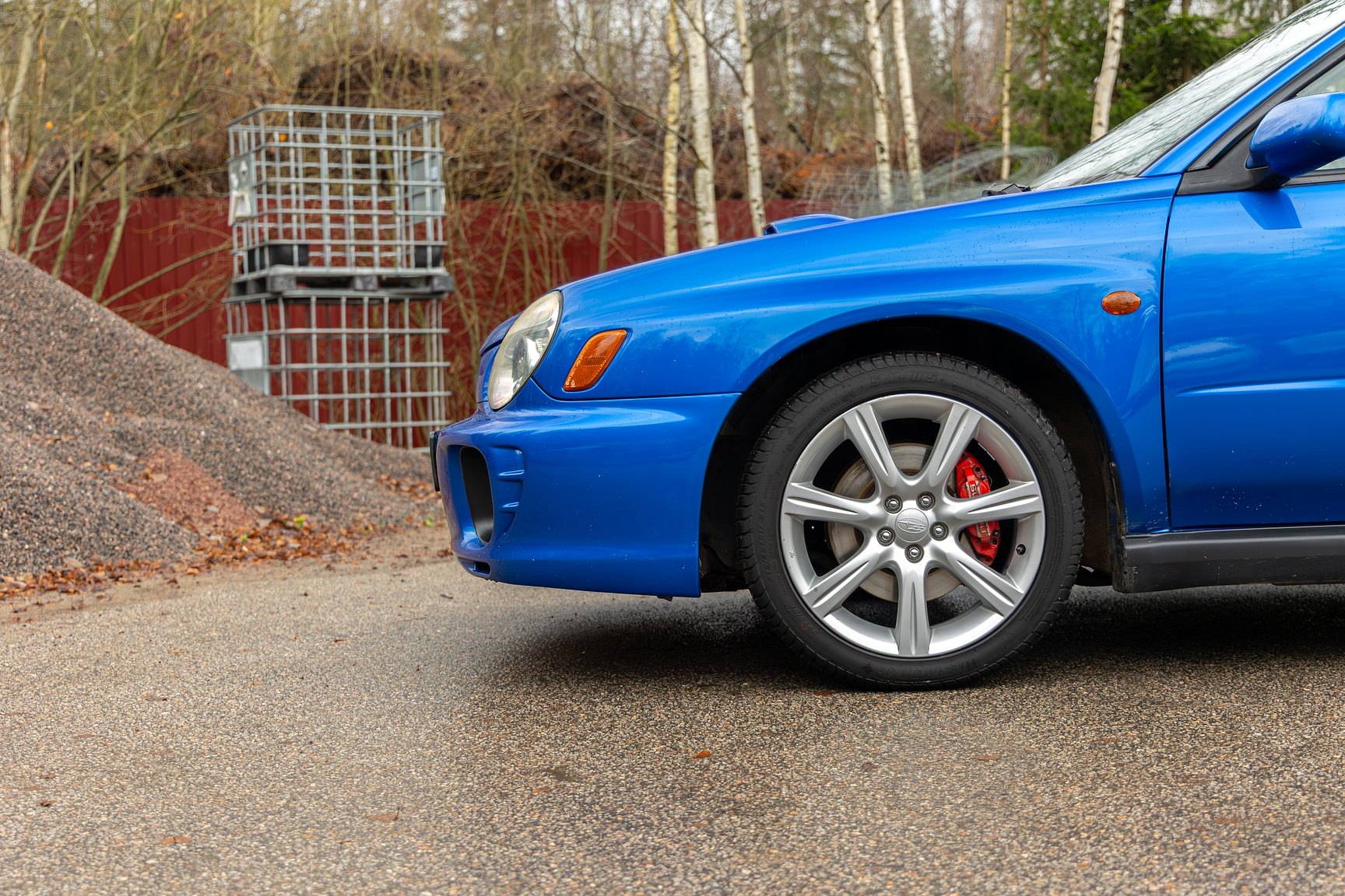 Exteriörbild på 2001 Subaru Impreza 2.0 WRX Turbo 4WD