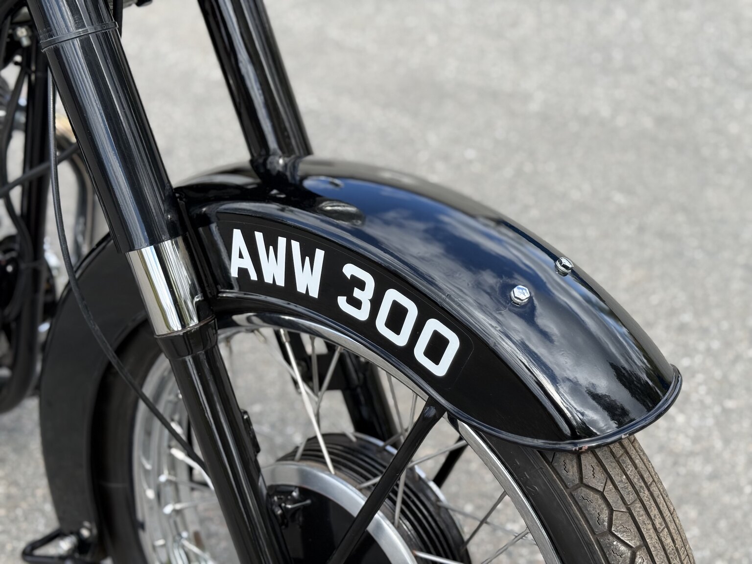 Exterior image of 1956 BSA 650 Golden Flash