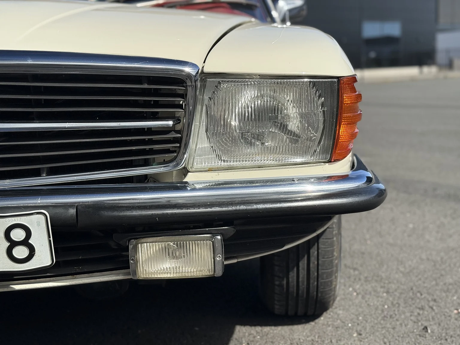 Aussenfoto 1973 Mercedes Benz 350 SL  (26)
