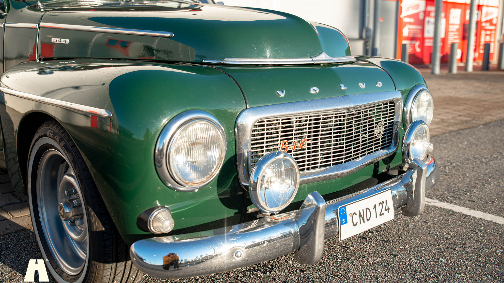 Exteriörbild på 1961 Volvo PV 544 Sport