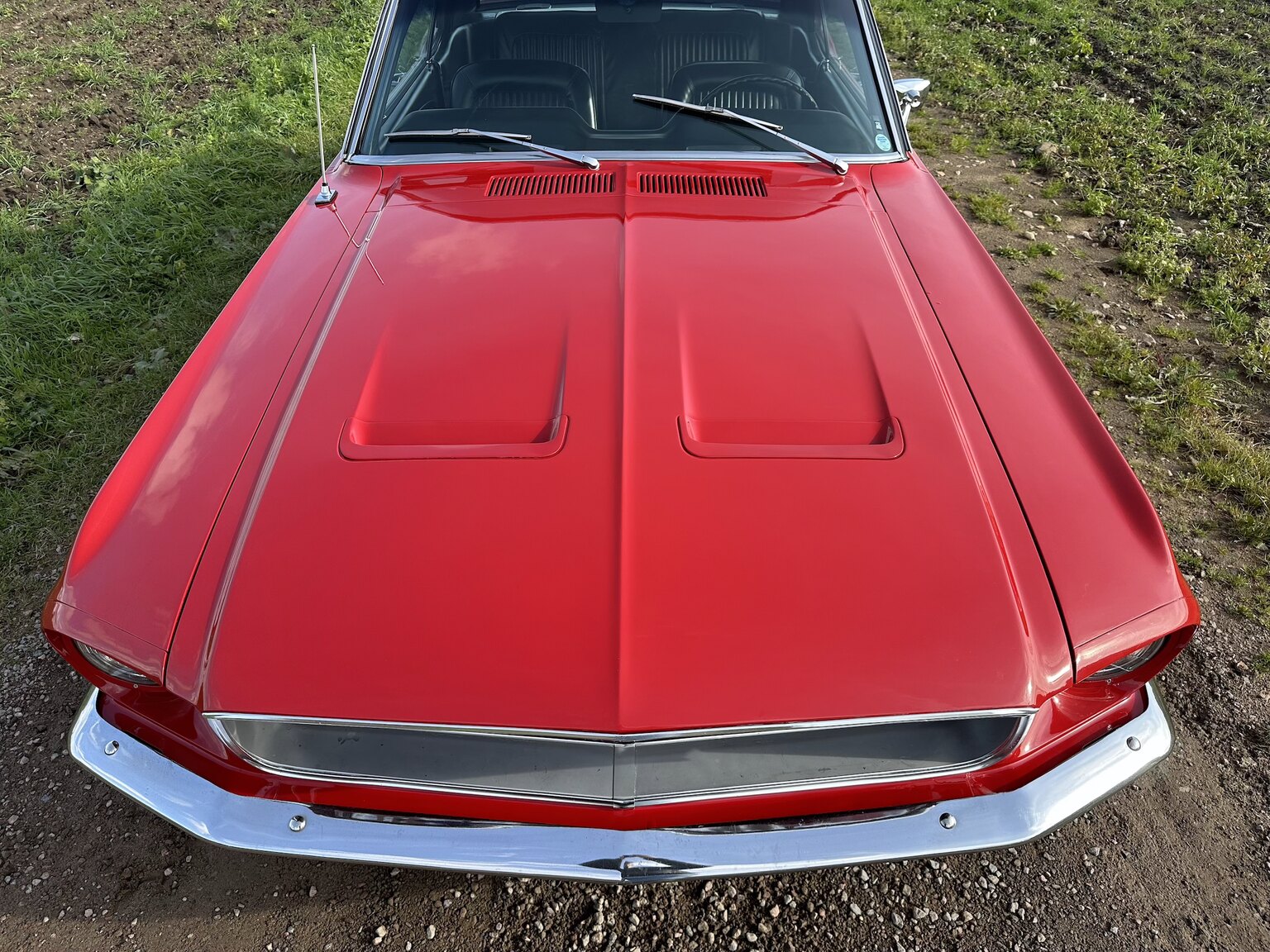 Exteriörbild på 1968 Ford Mustang Hardtop 3.3
