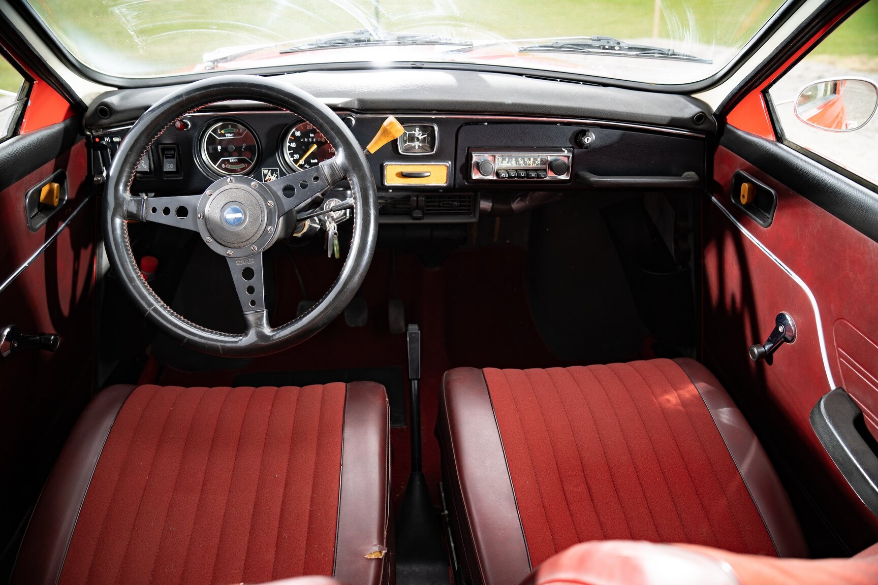 Innenraumfoto von 1973 SAAB 96 V4 (25)