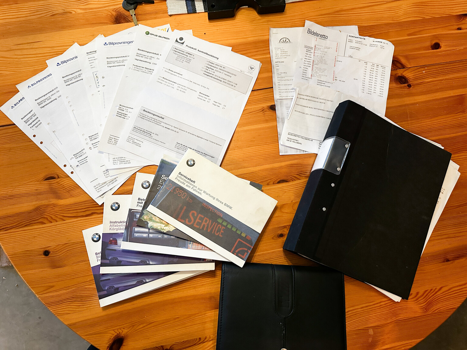 Dokumentation för 2000 BMW M5 E39