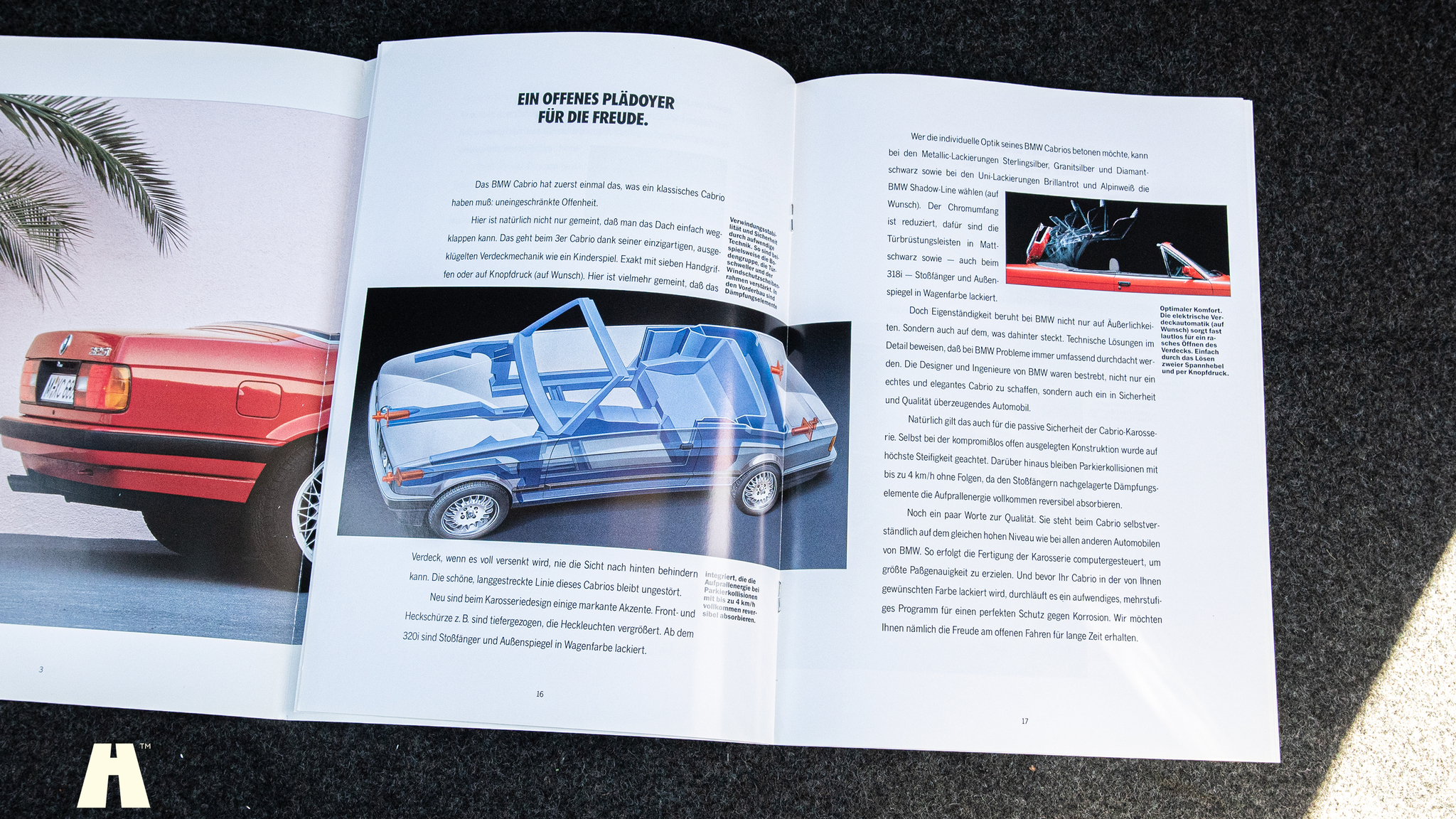 Dokumentation, 1990 BMW 320i Cabrio