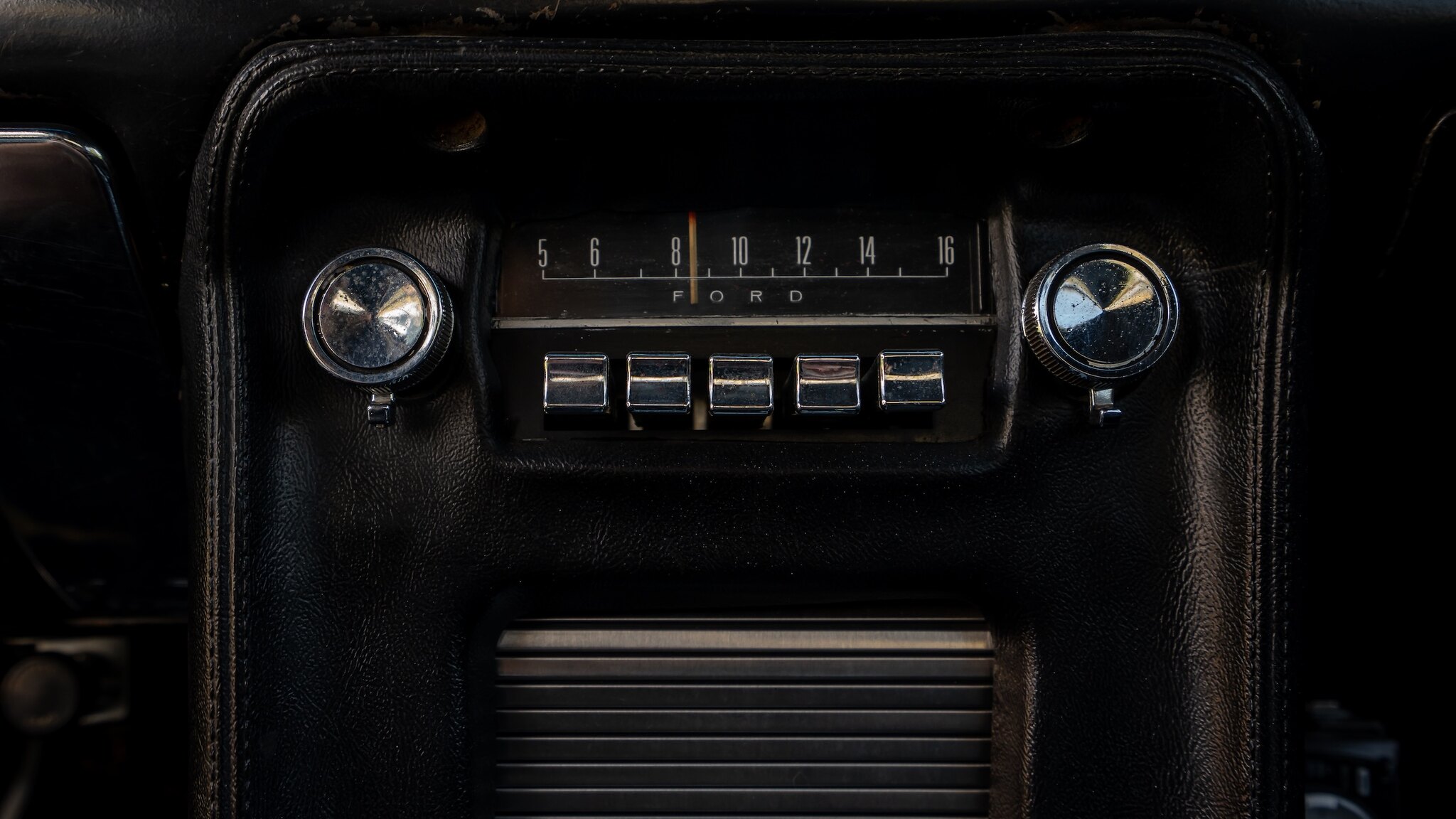 Interiörbild 1968 Ford Mustang GTA S-Code