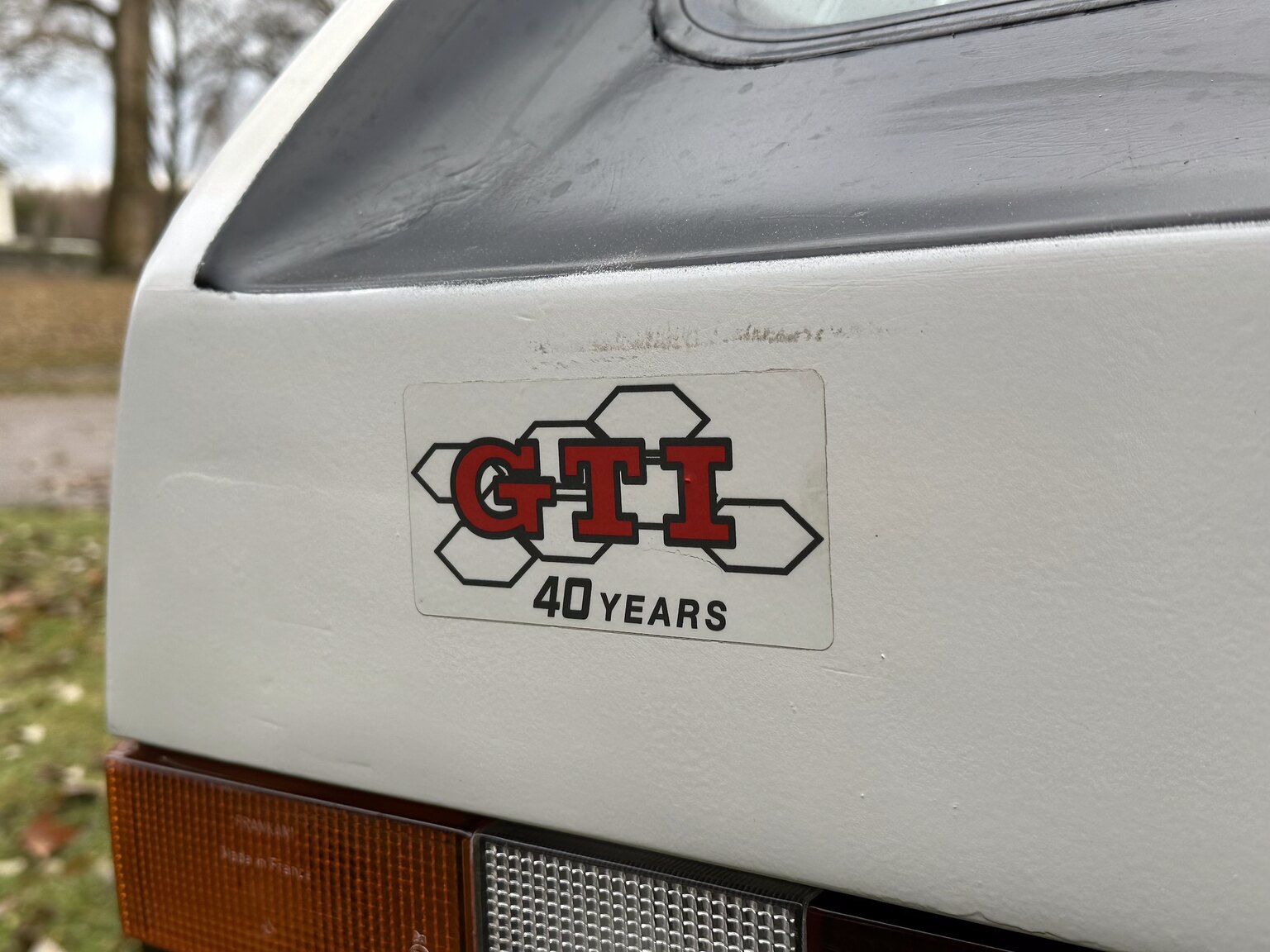 Exterior image of 1984 Volkswagen Golf GTI Special