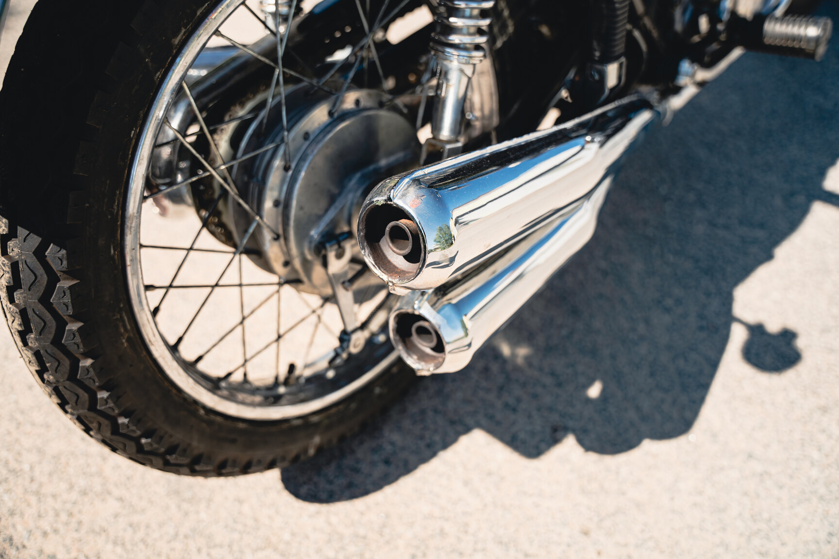 1973 Honda CB 350 Four, Mekanik