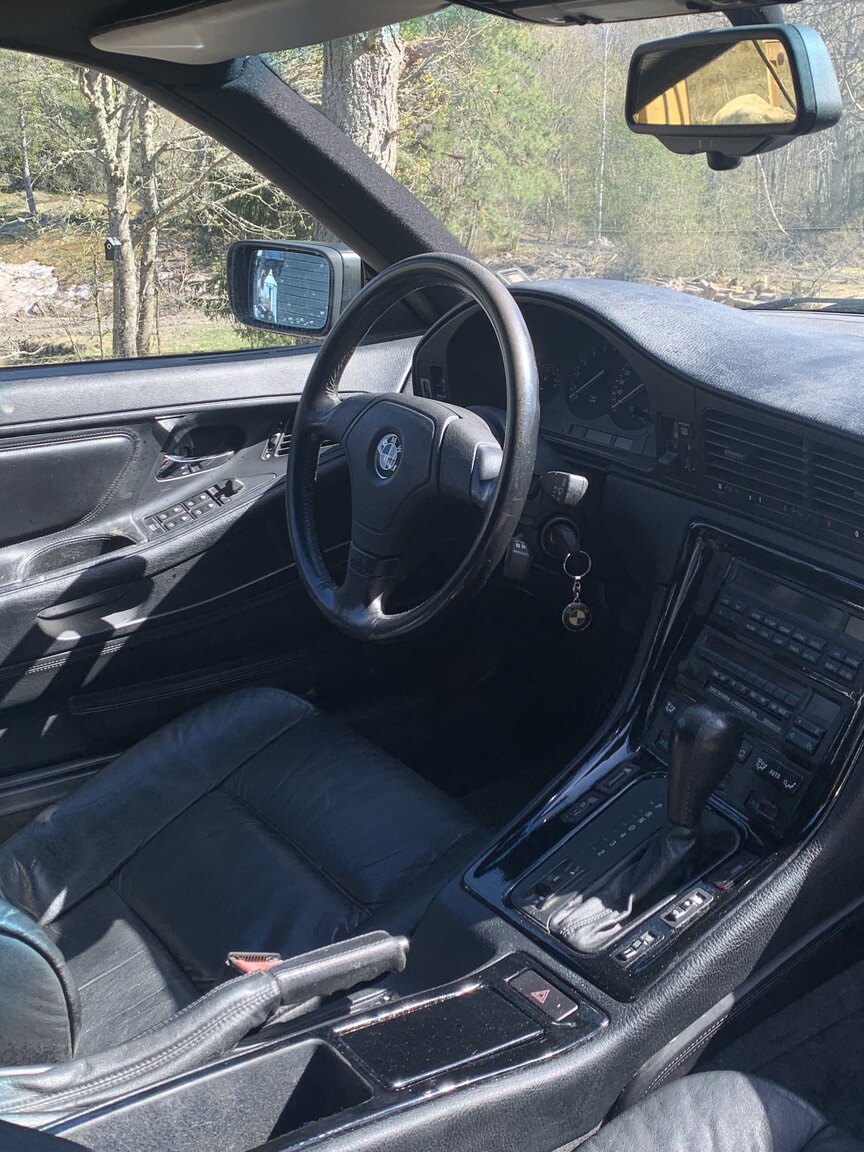 Interiörbild 1995 BMW 840i (6)