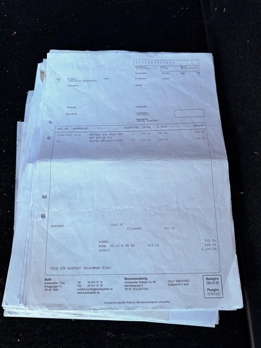 Dokumentation för 1985 Alfa Romeo GTV 6 2.5