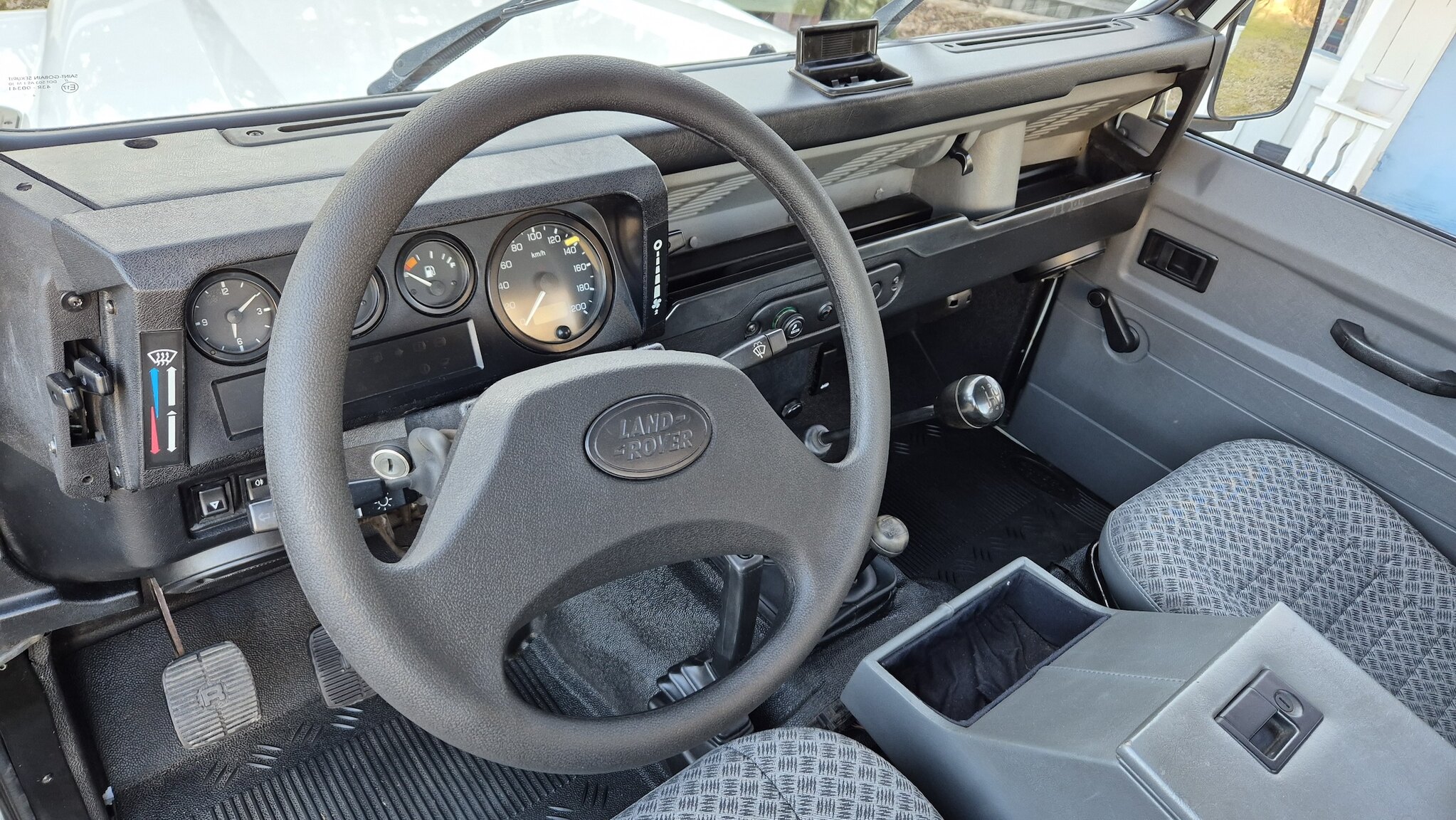 Interior image of 1999 Land Rover Defender Single Cab Pickup