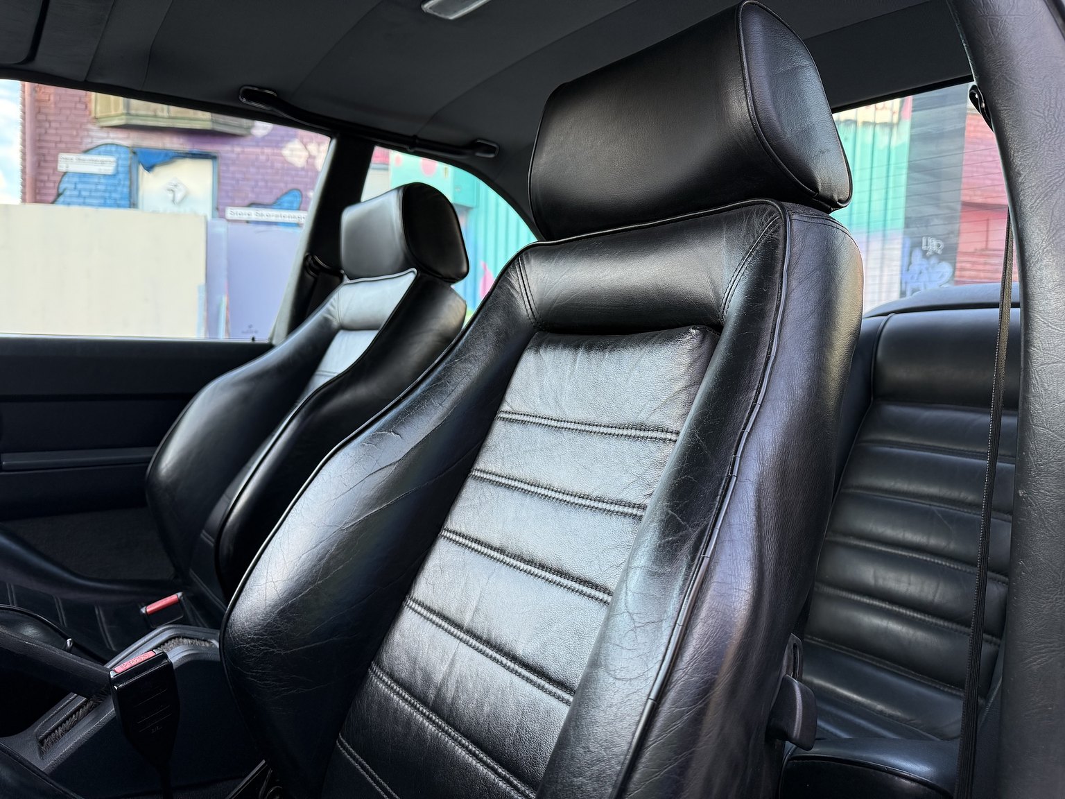 Interiörbild 1984 BMW 635CSi