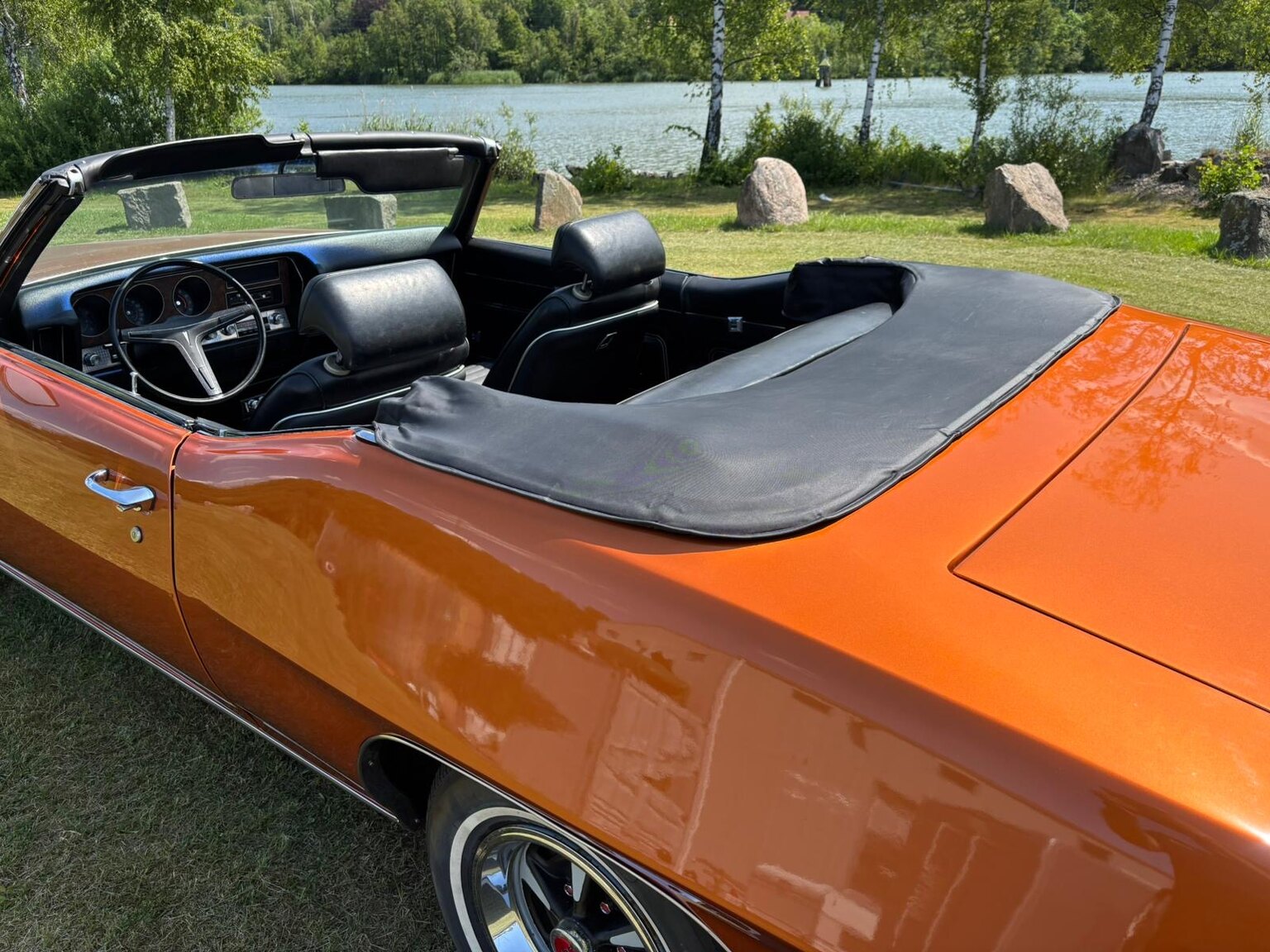 Exteriörbild på 1971 Pontiac GTO 455 HO Convertible 