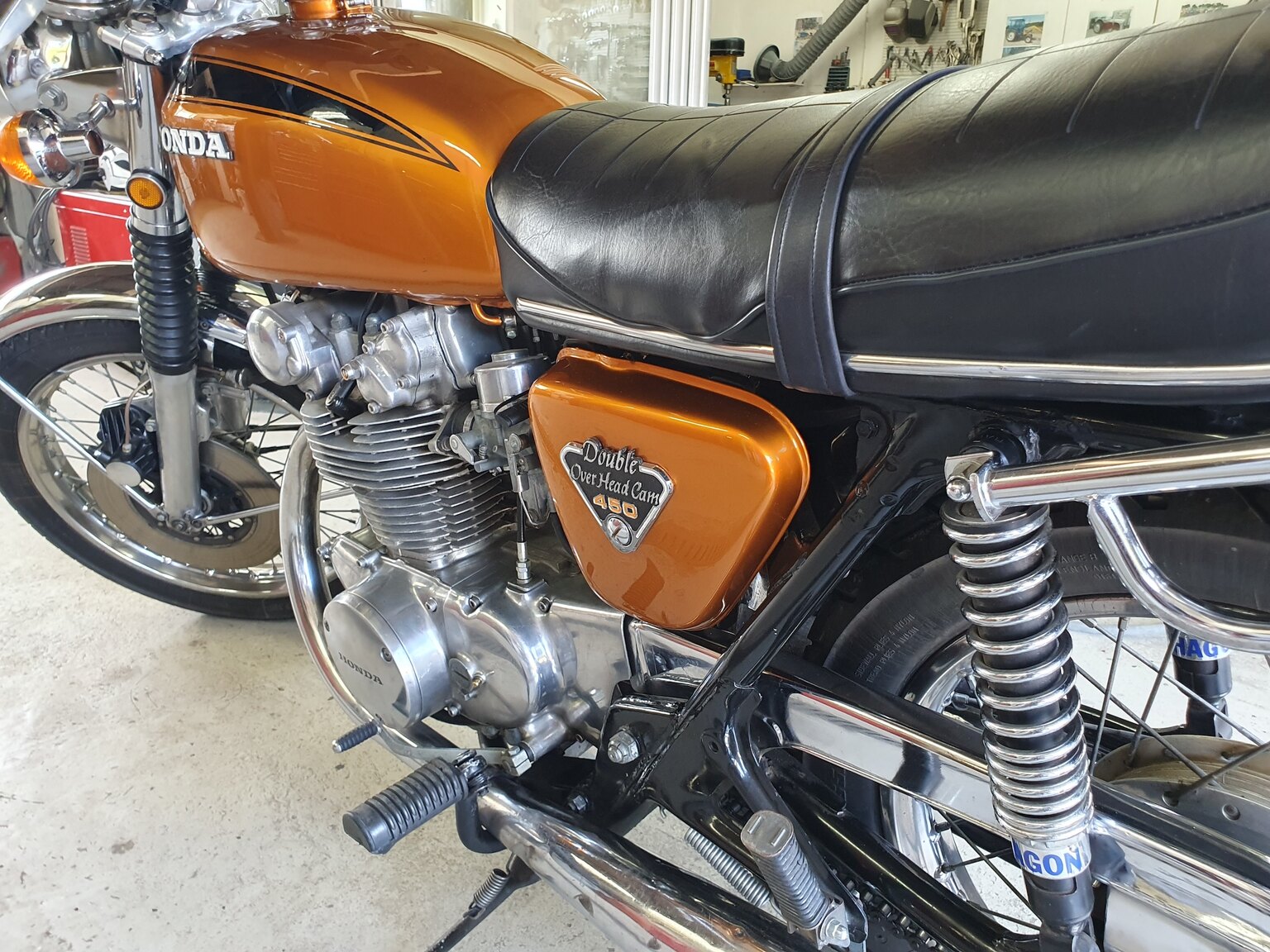 Image of 1971 Honda CB 450 DOHC K3 mechanics