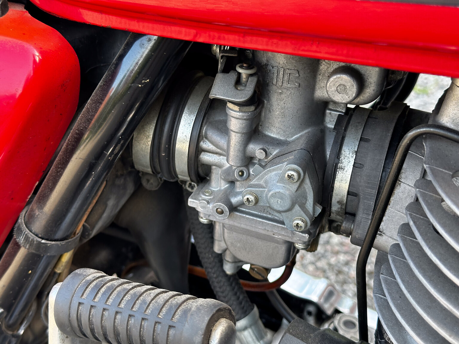 Image of 1979 Yamaha SR500 mechanics