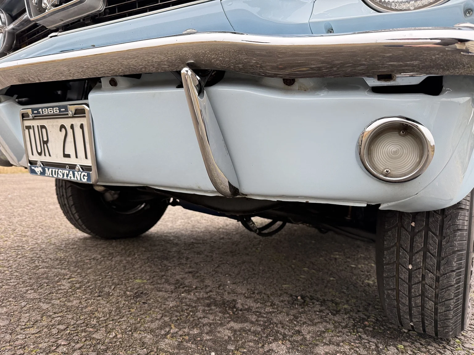 Exteriörbild på 1966 Ford Mustang Convertible 289 V8 (64)