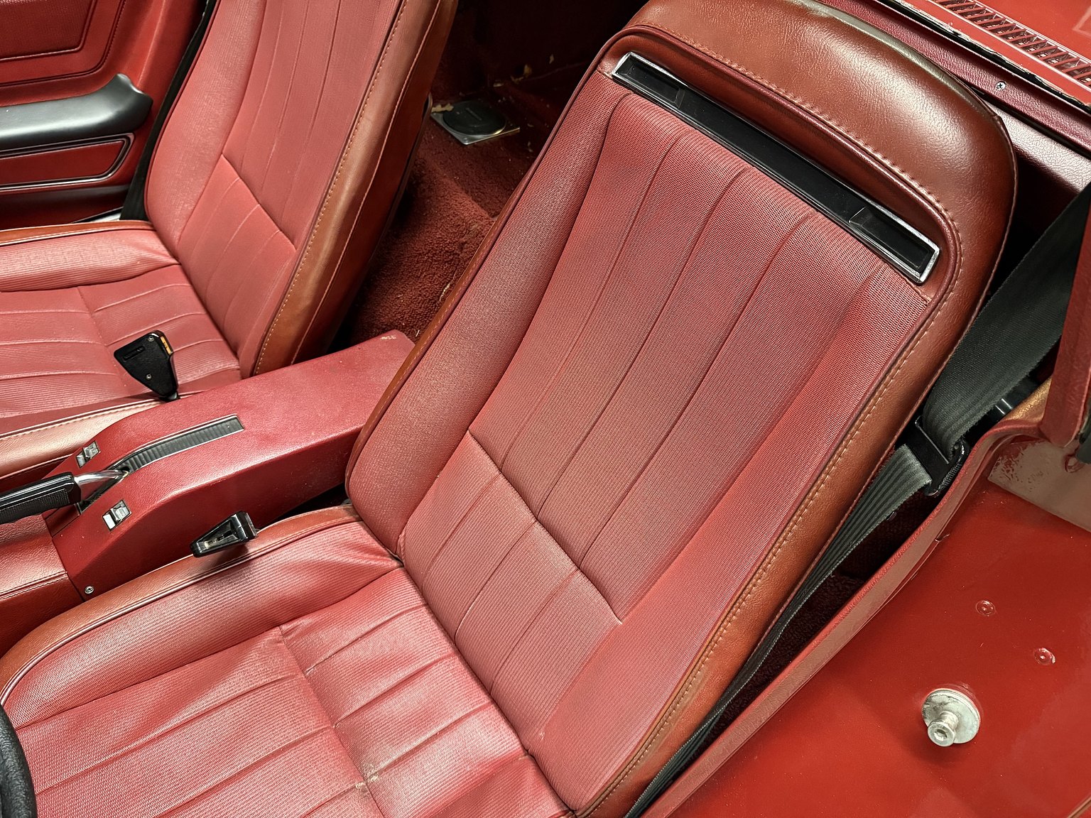 Interiörbild 1974 Chevrolet Corvette Stingray