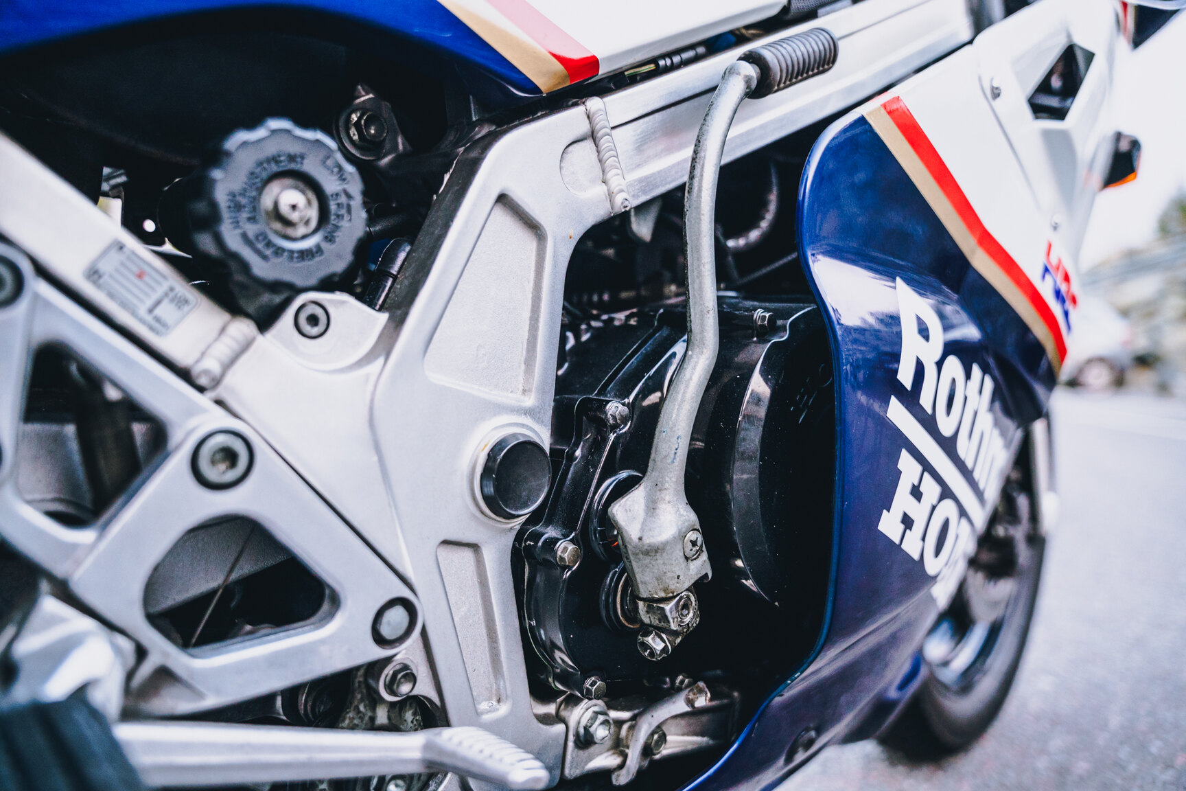 Image of 1986 Honda NS400R Rothmans Replica mechanics