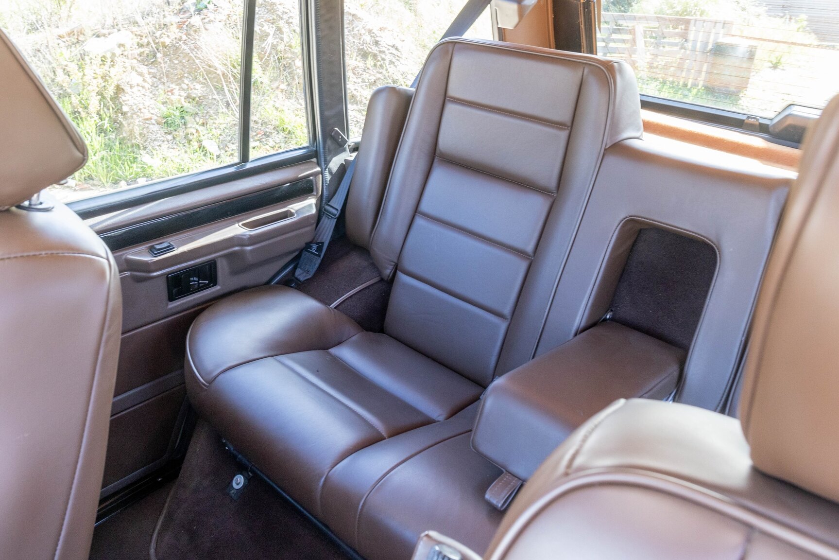 Innenraumfoto von 1991 Range Rover Restomod