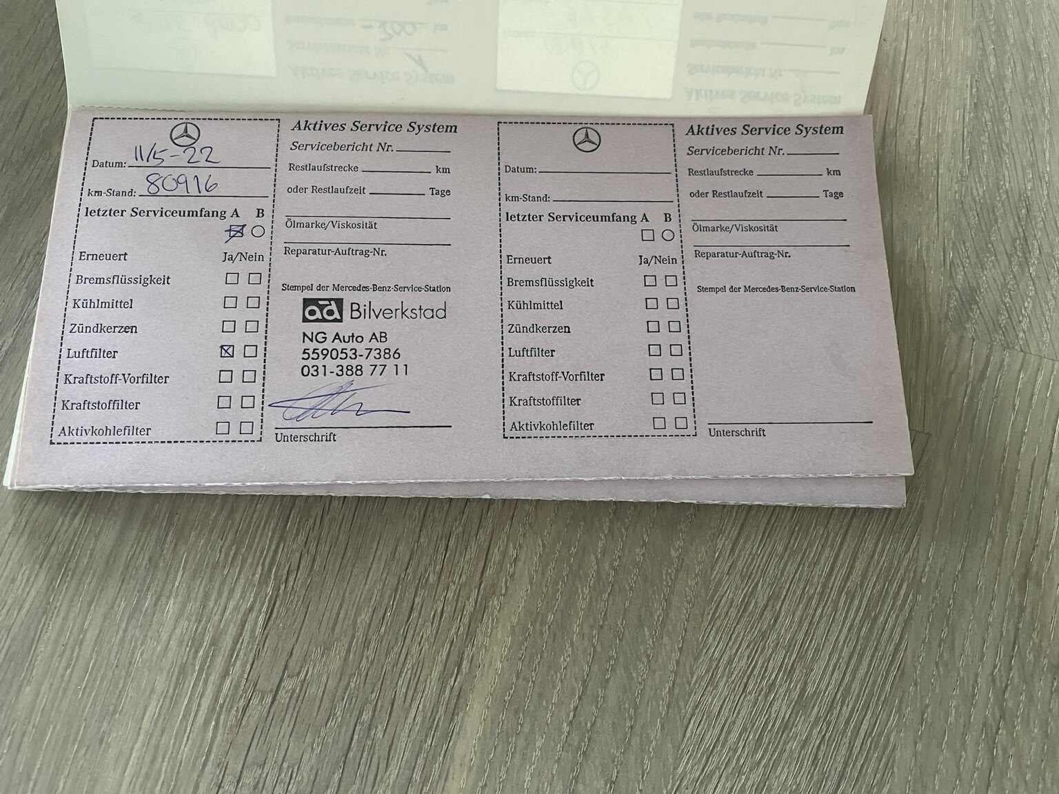 Documentation for 1998 1998 MERCEDES BENZ SLK 230 