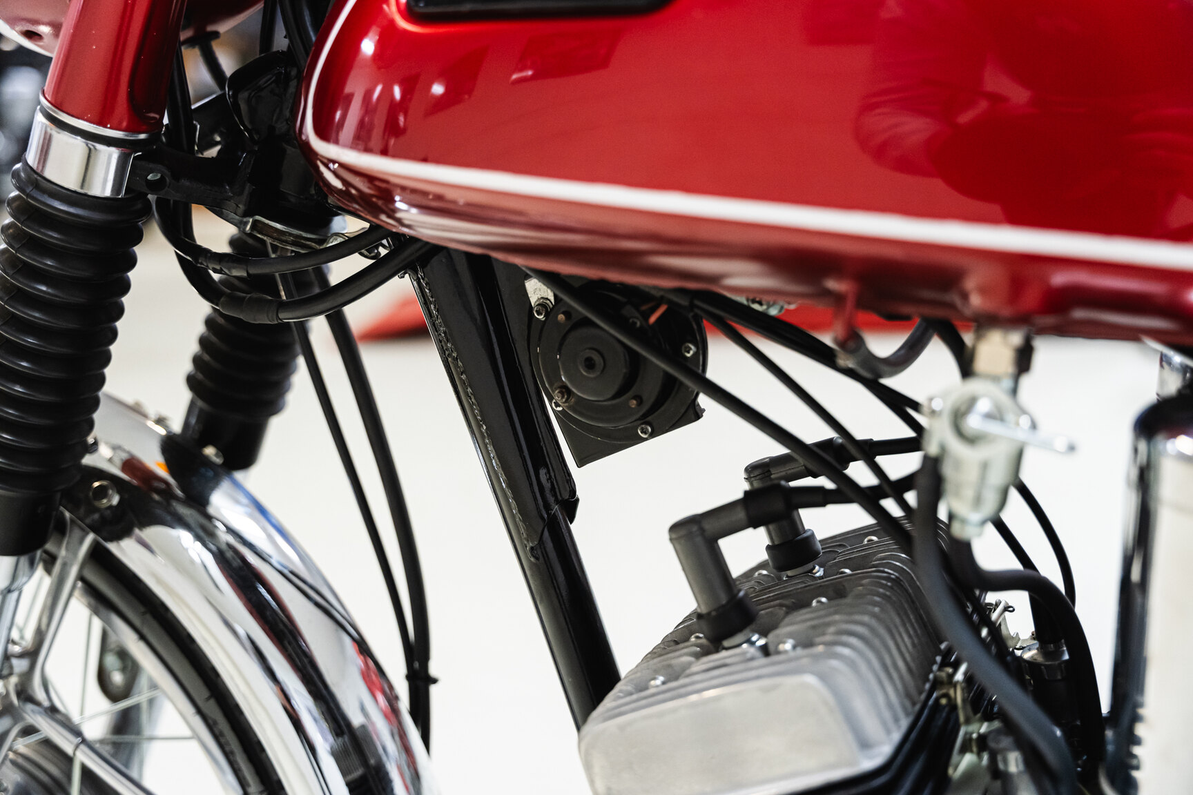 Image of 1970 Yamaha AS2C mechanics
