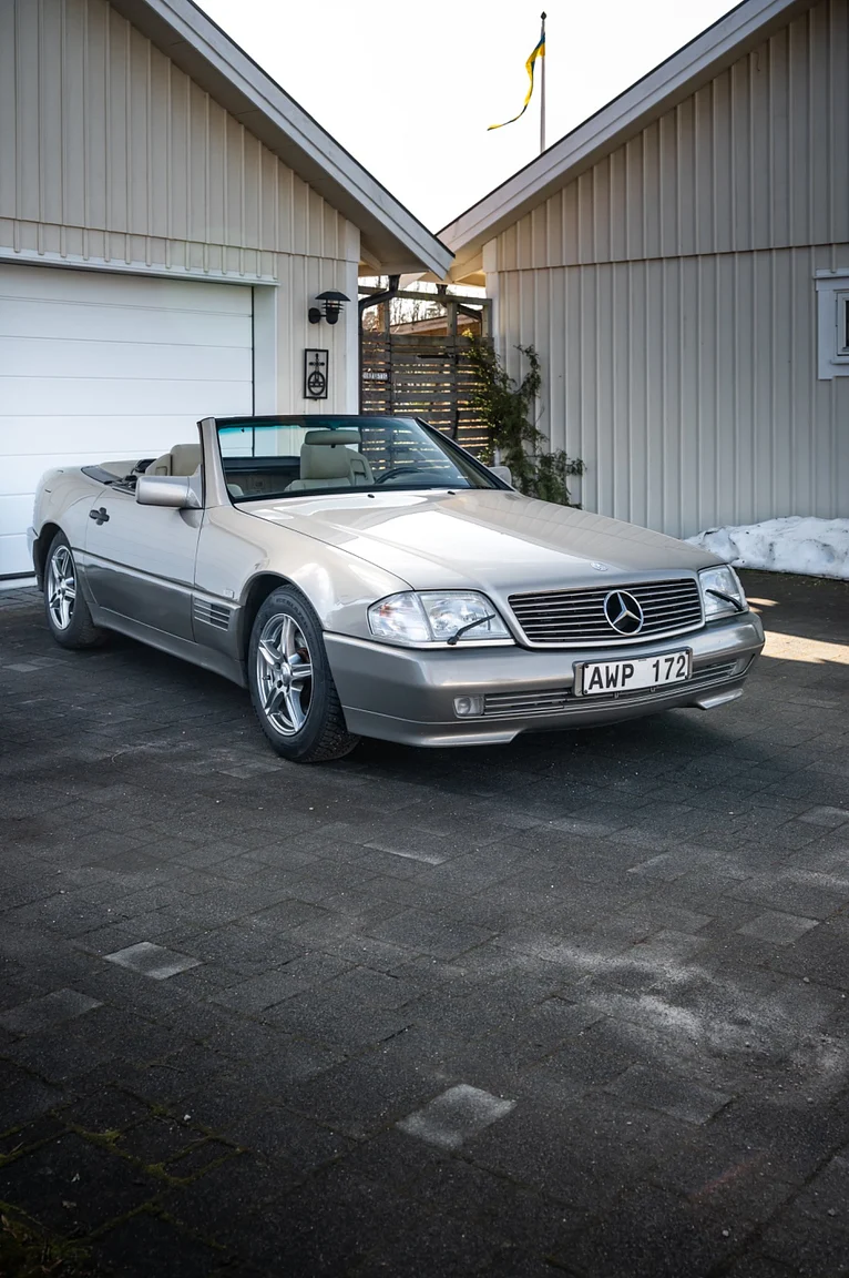 Aussenfoto 1991 Mercedes-Benz 500 SL (4)