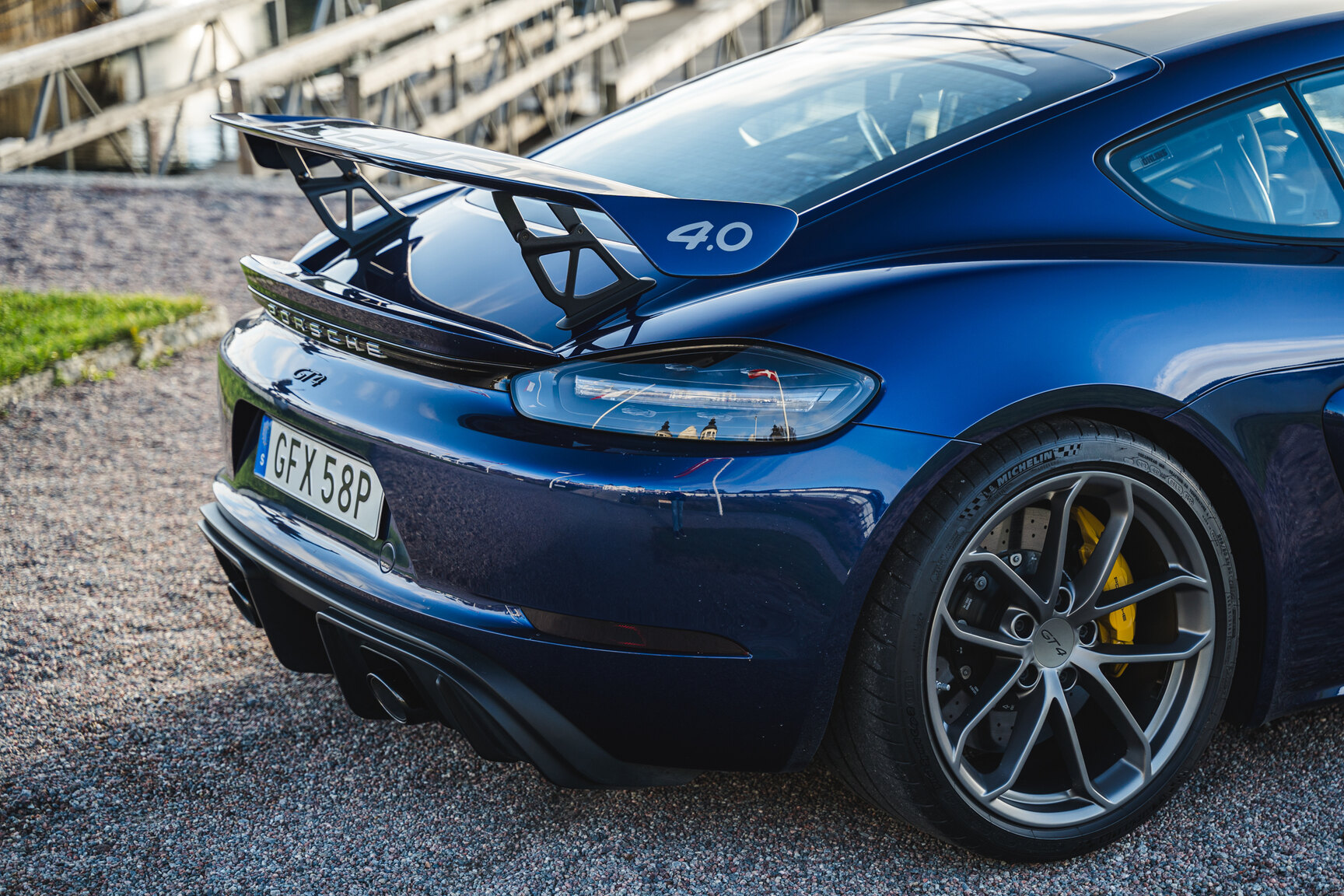 Exterior image of 2020 Porsche 718 Cayman GT4