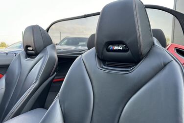 Interior image of 2018 BMW M4 Competition Convertible F83 Manual